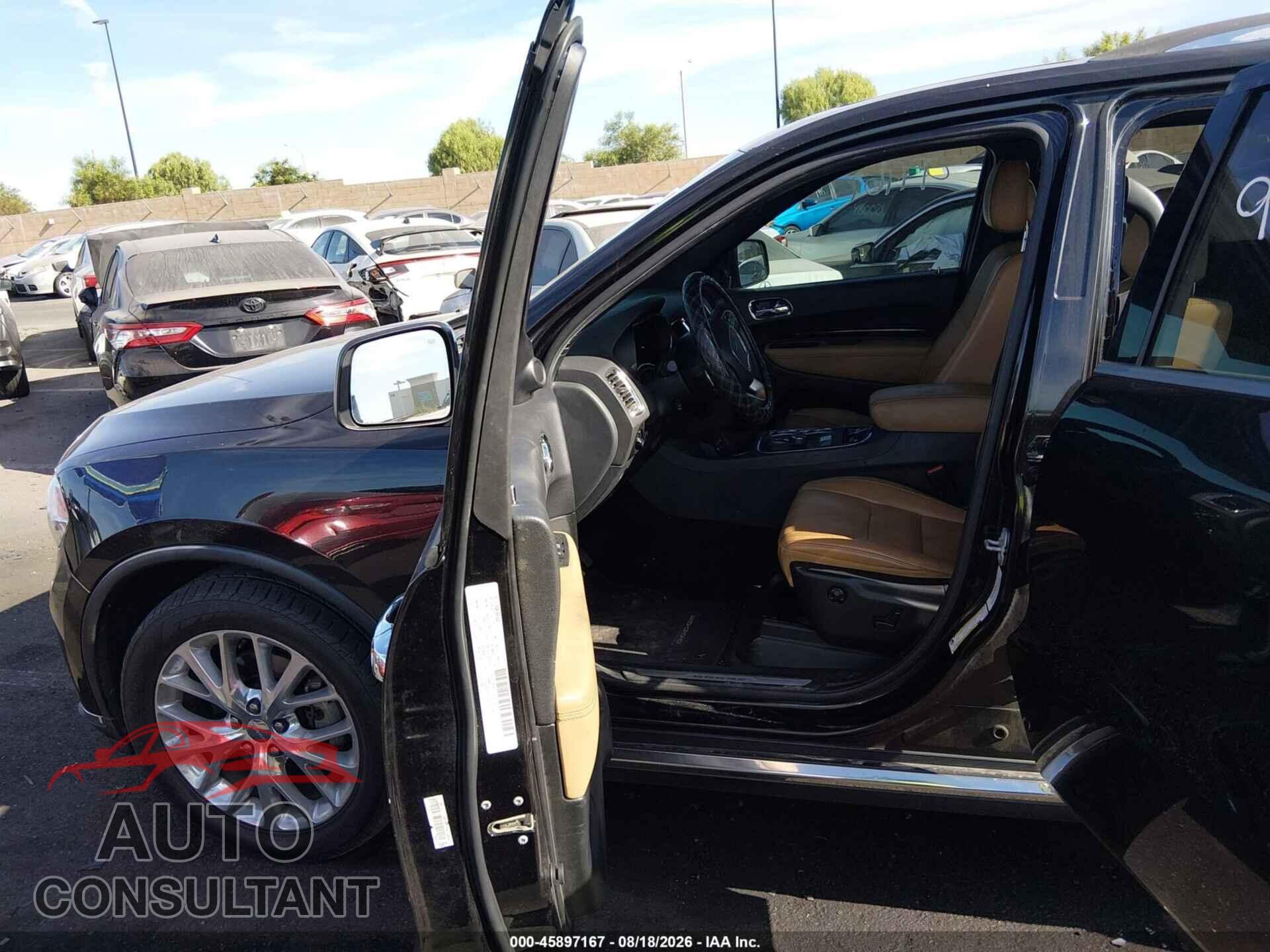 DODGE DURANGO 2015 - 1C4RDHEG3FC737443