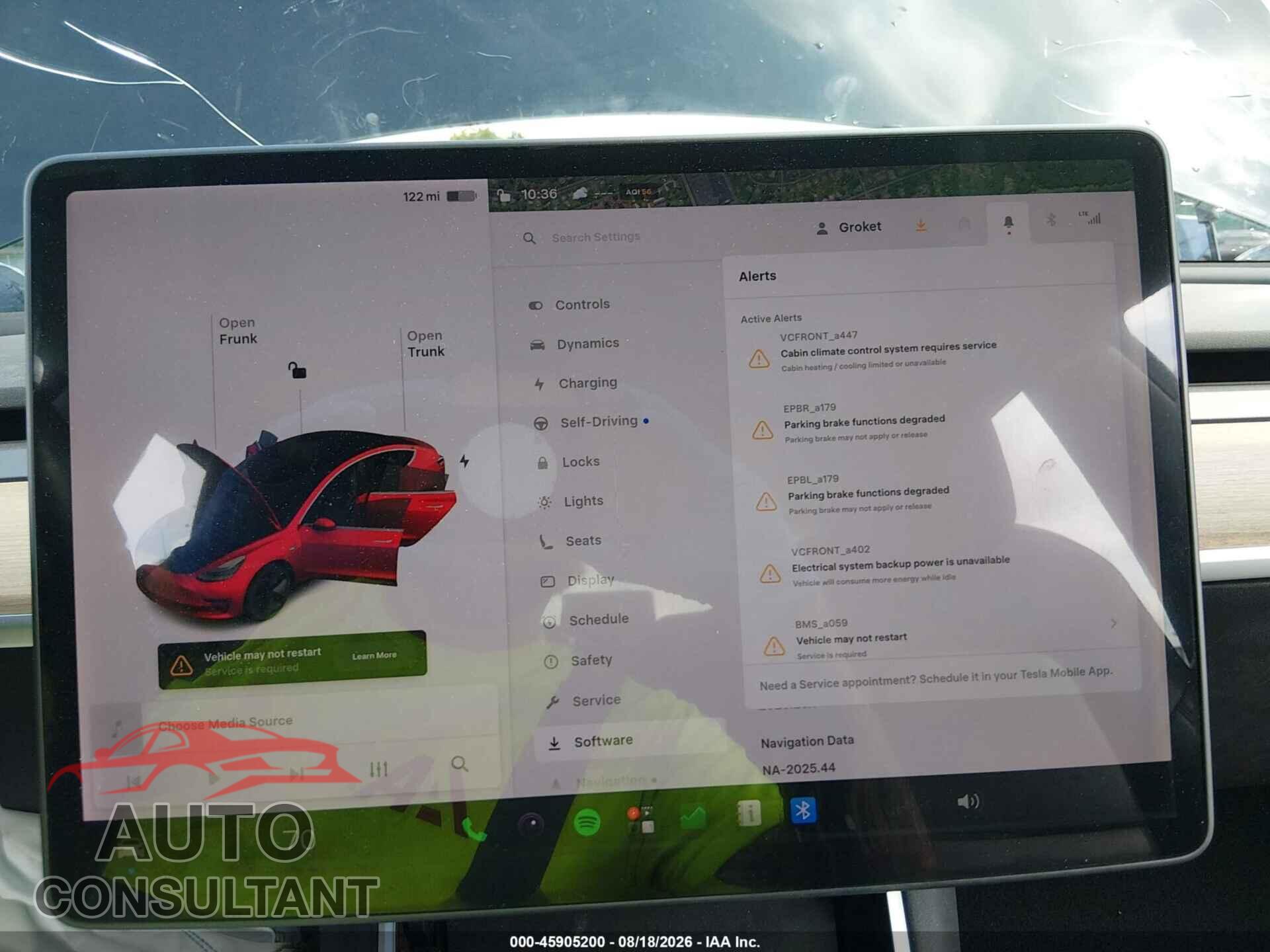 TESLA MODEL 3 2018 - 5YJ3E1EA1JF018709