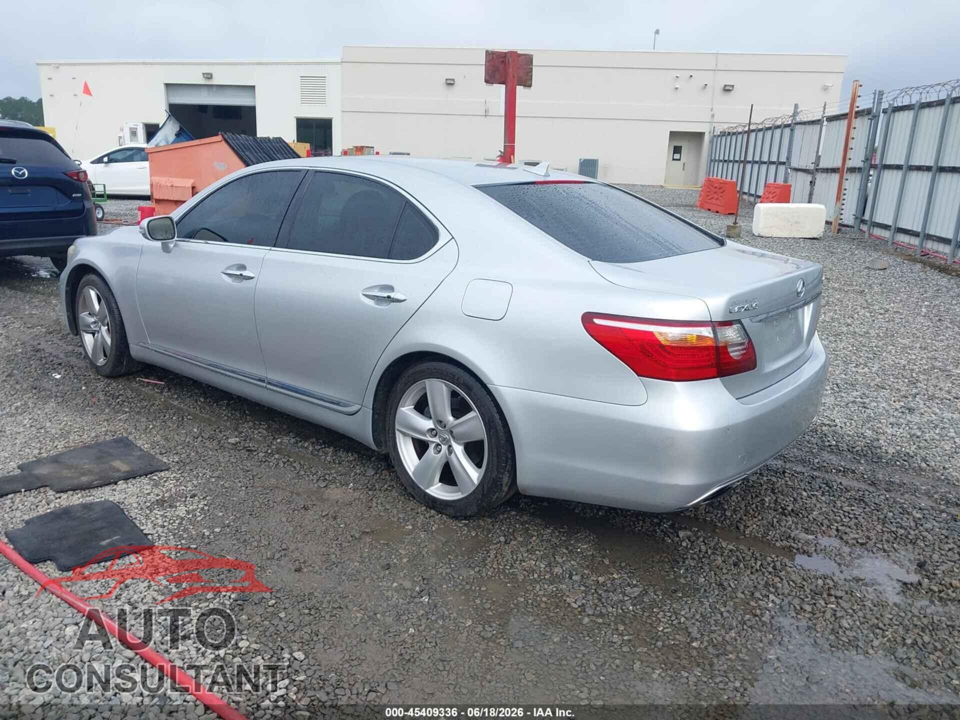 LEXUS LS 460 2010 - JTHBL5EF7A5092558
