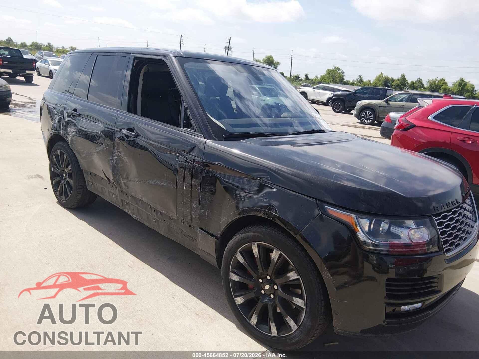 LAND ROVER RANGE ROVER 2015 - SALGS2TF3FA212956