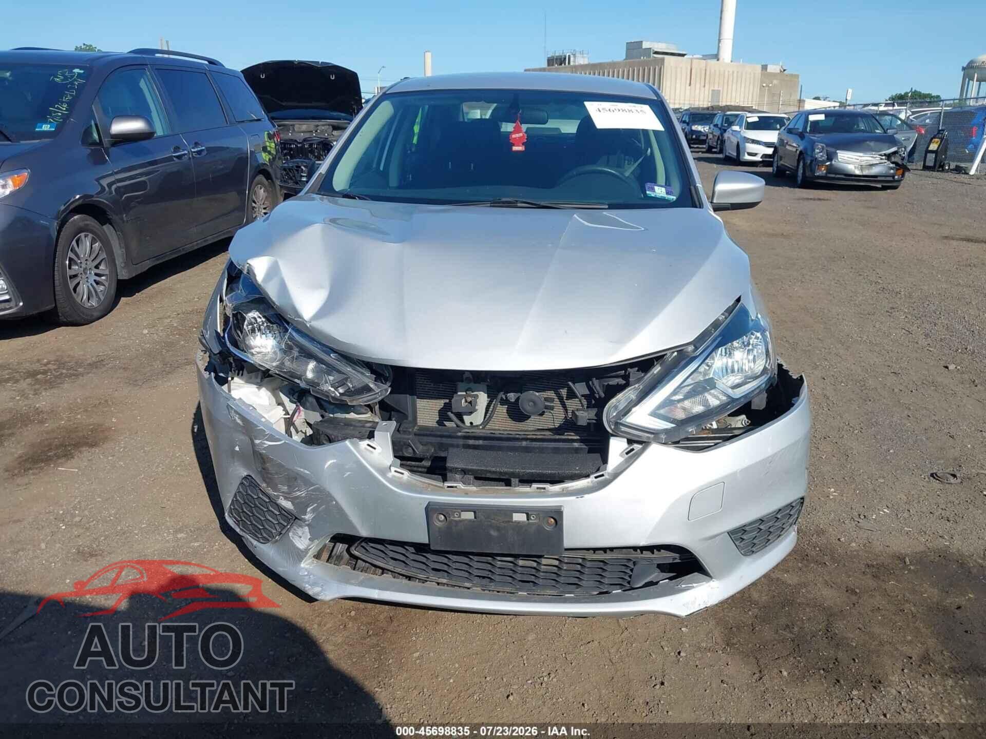 NISSAN SENTRA 2019 - 3N1AB7AP3KL610390