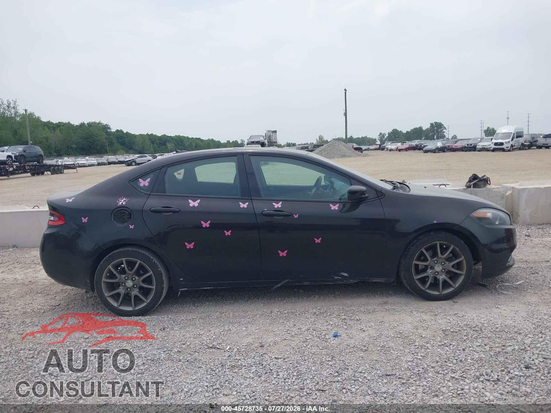 DODGE DART 2013 - 1C3CDFBA4DD339020