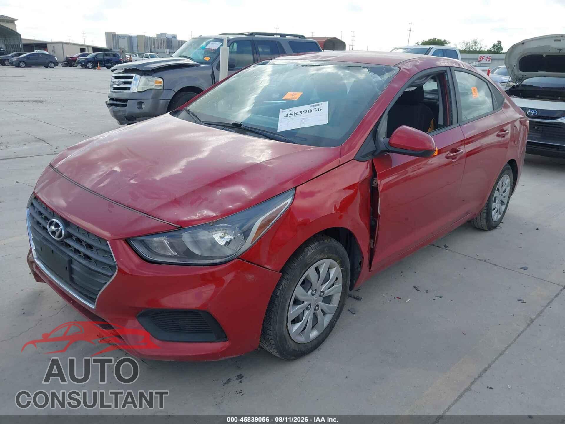 HYUNDAI ACCENT 2018 - 3KPC24A35JE007770