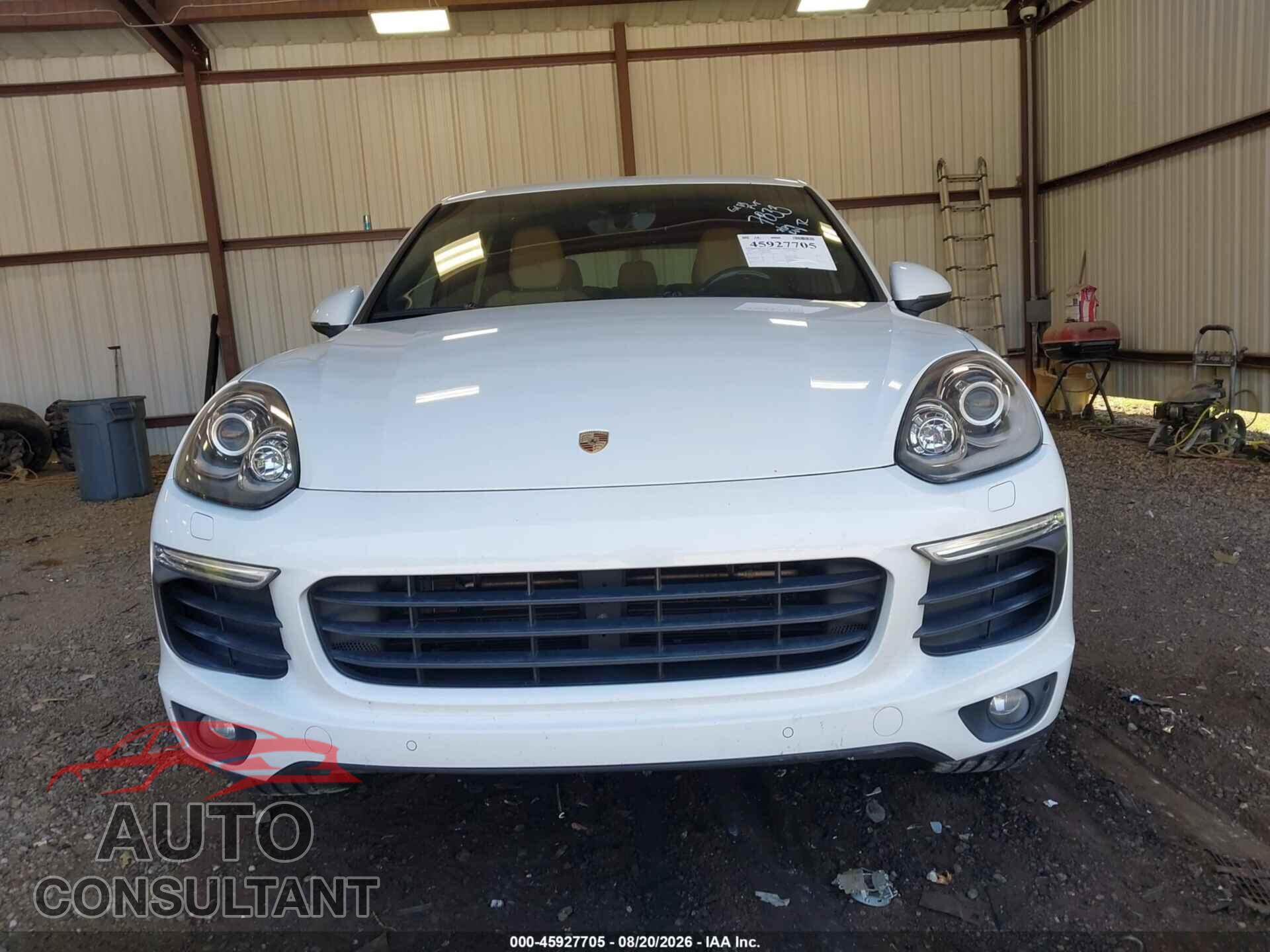 PORSCHE CAYENNE 2017 - WP1AA2A22HKA87833