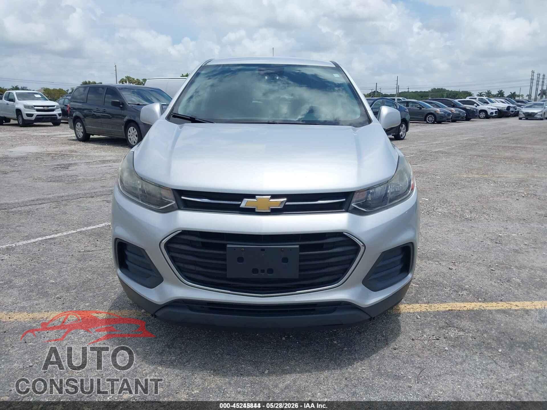 CHEVROLET TRAX 2019 - 3GNCJKSB3KL110302