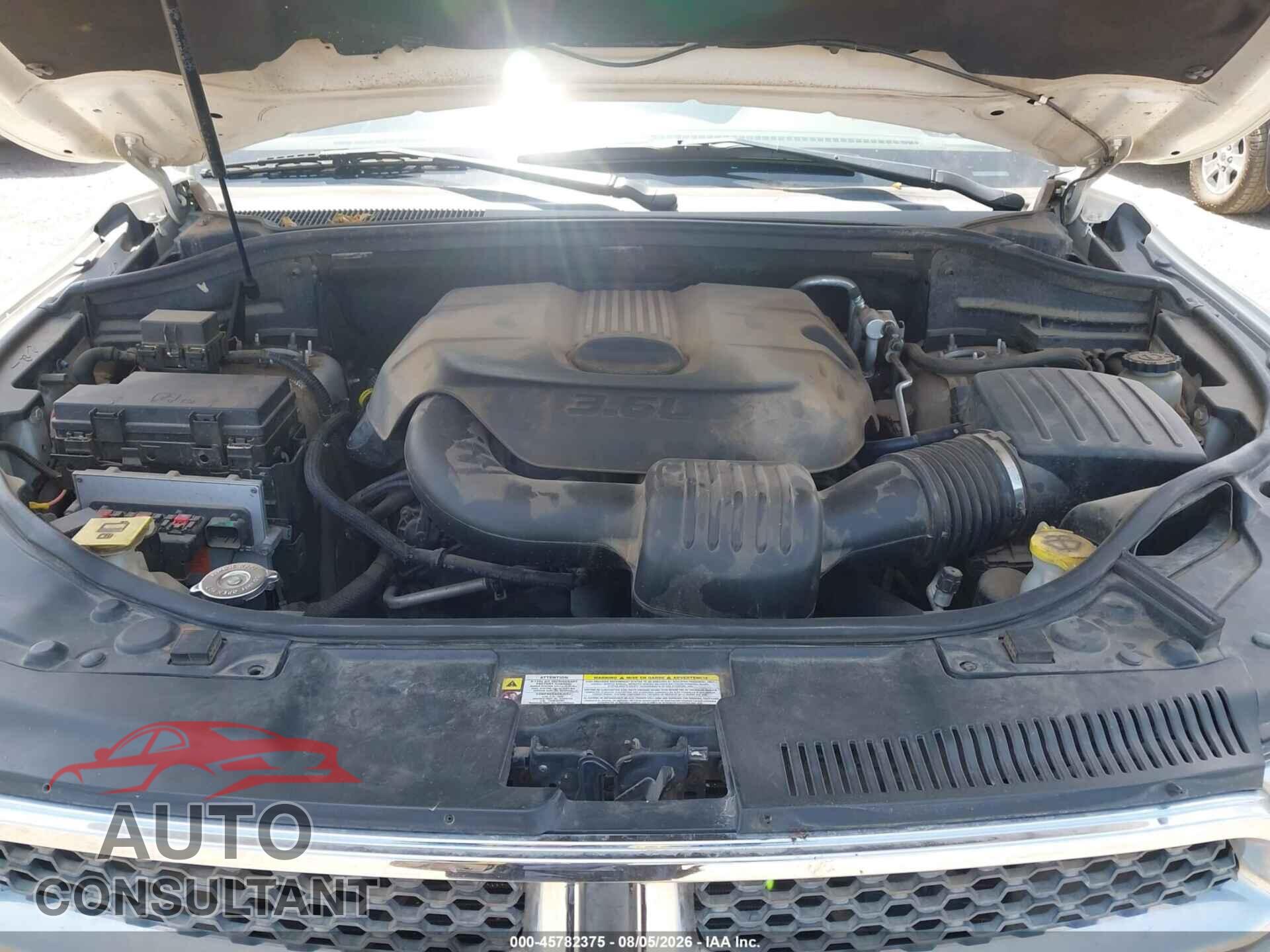 DODGE DURANGO 2011 - 1D4RD4GGXBC660086