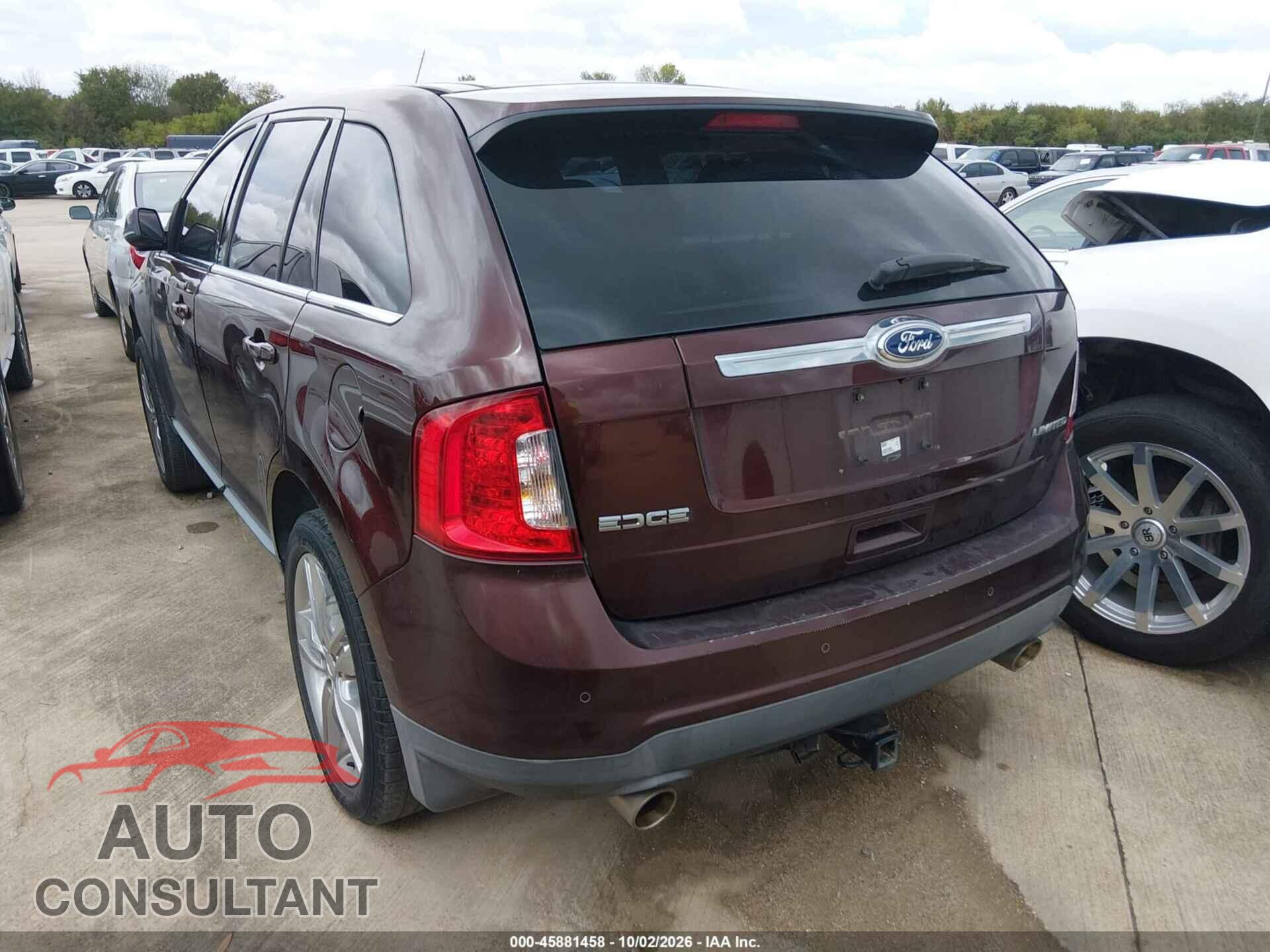 FORD EDGE 2012 - 2FMDK3KC8CBA26817