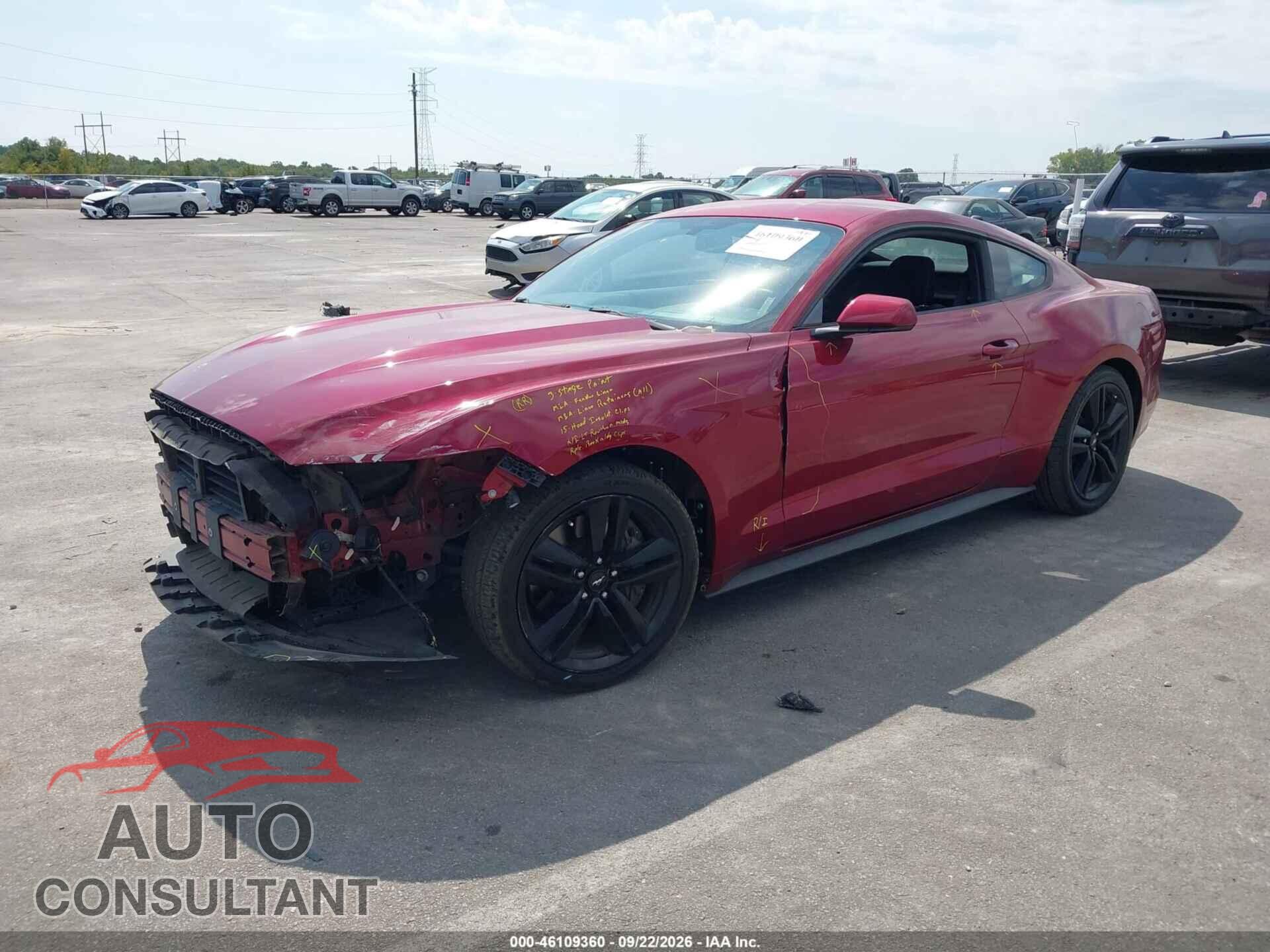 FORD MUSTANG 2017 - 1FA6P8TH3H5332556