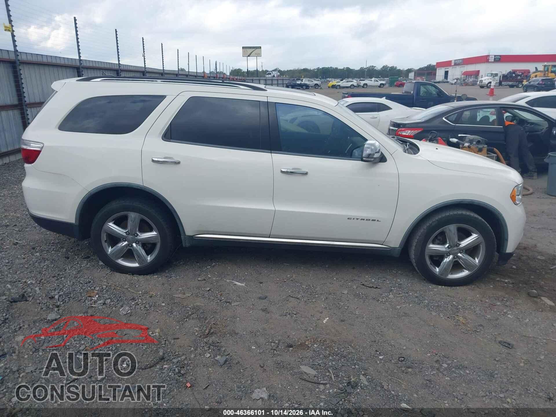 DODGE DURANGO 2011 - 1D4RD5GG7BC613619