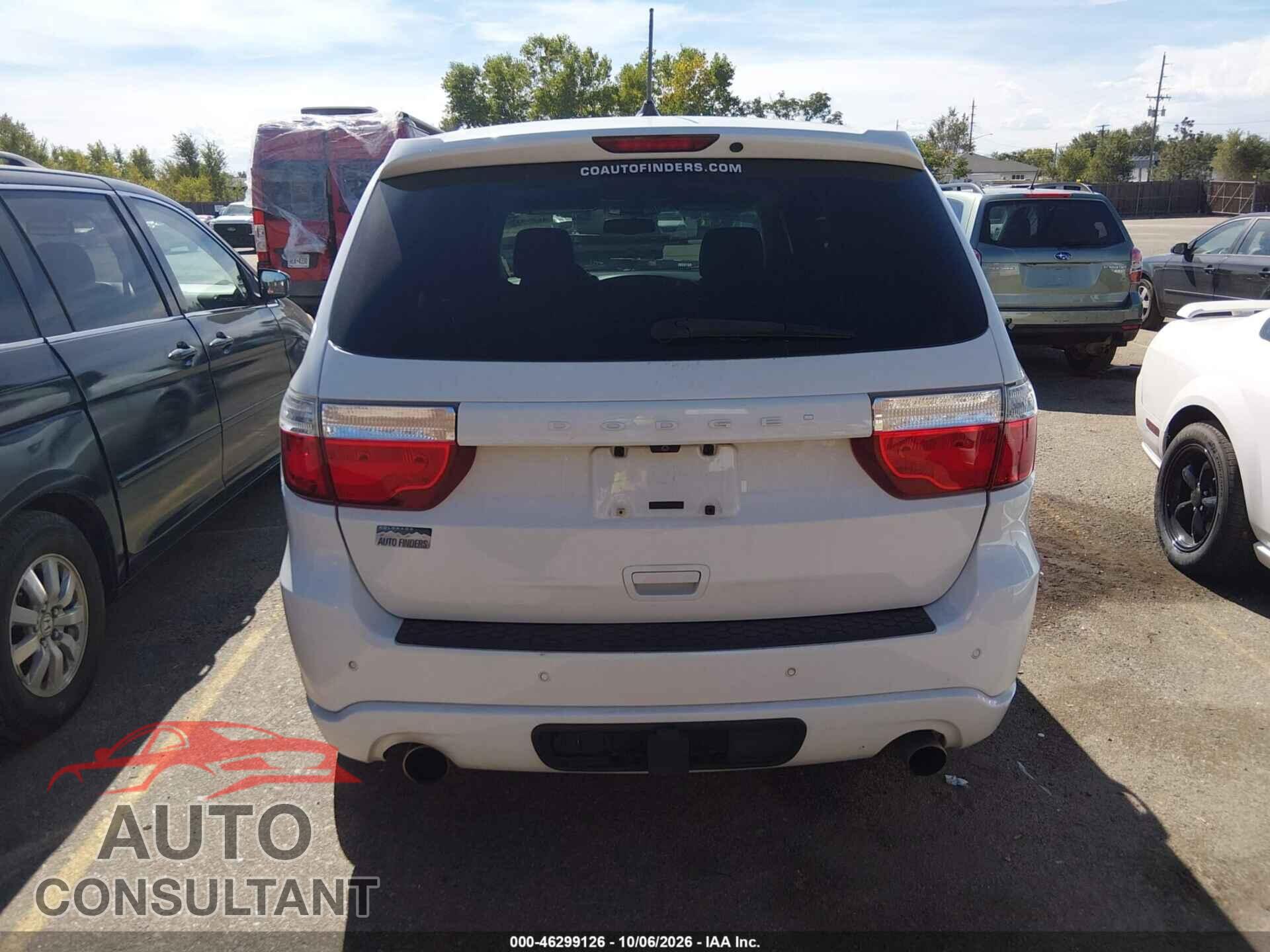 DODGE DURANGO 2013 - 1C4SDJCT1DC661825