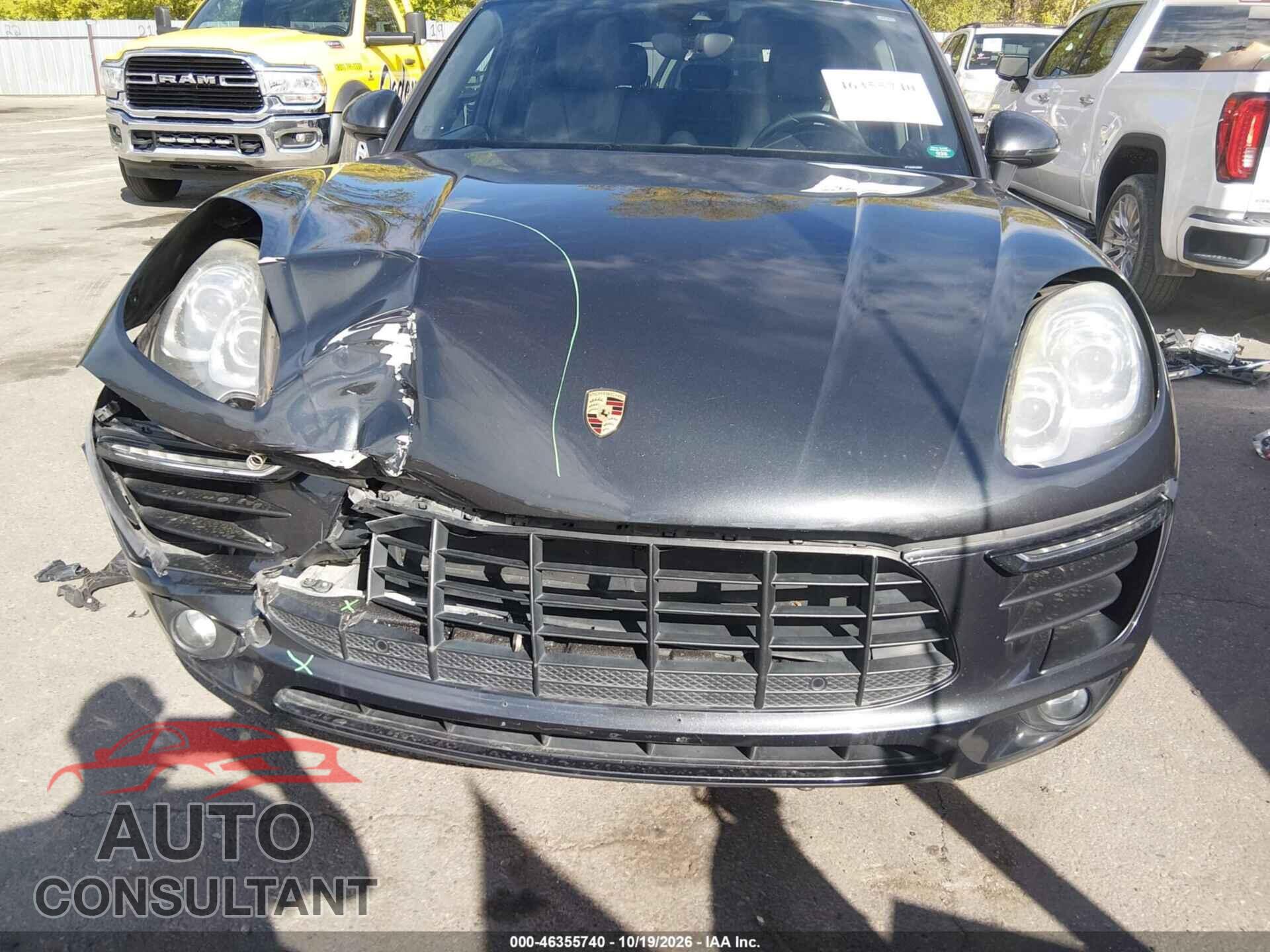 PORSCHE MACAN 2017 - WP1AA2A55HLB00949