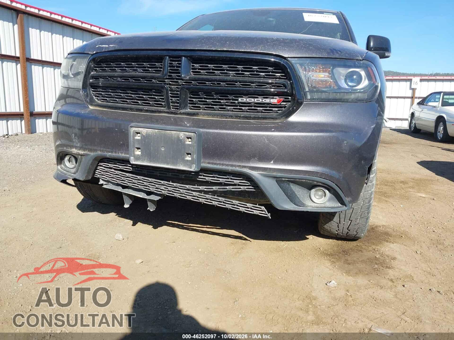 DODGE DURANGO 2017 - 1C4RDJDG7HC619410