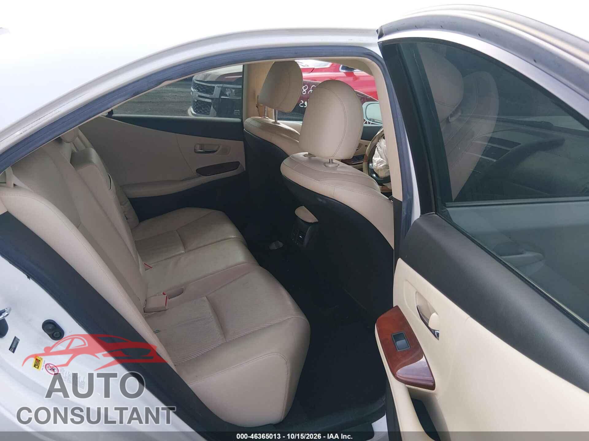 LEXUS HS 250H 2010 - JTHBB1BA9A2013641