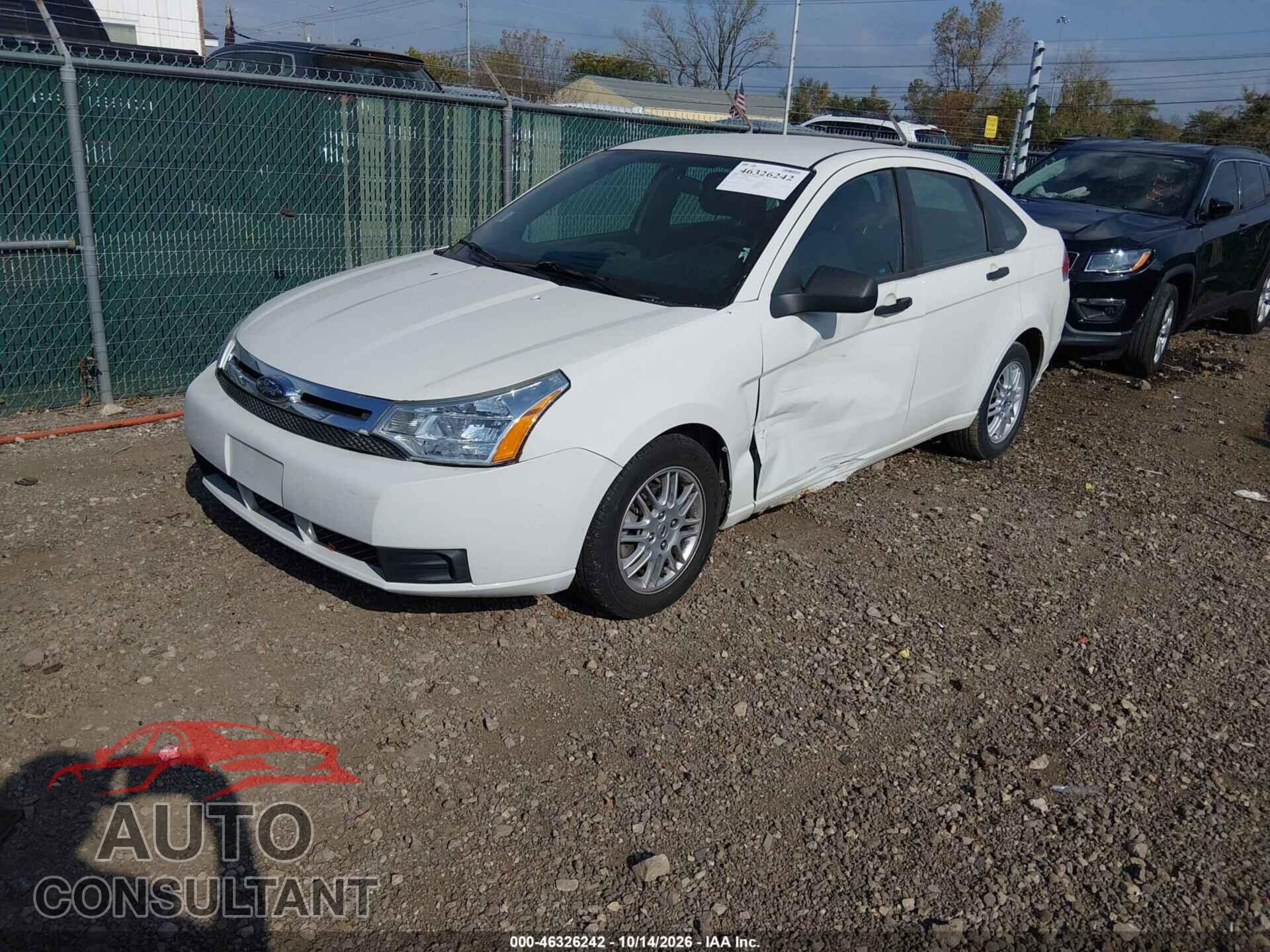 FORD FOCUS 2010 - 1FAHP3FN6AW108436