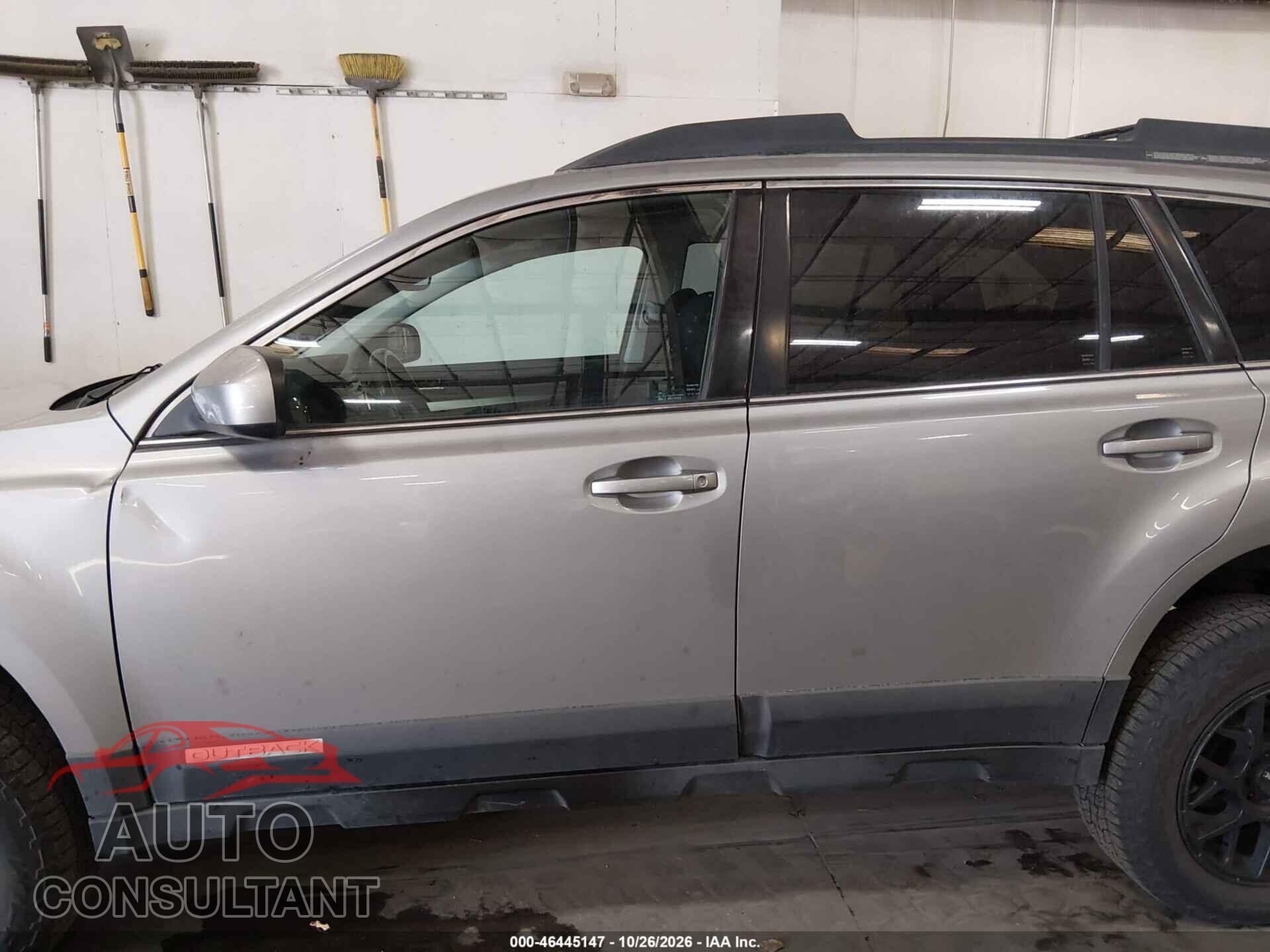 SUBARU OUTBACK 2011 - 4S4BRBGC9B3413316