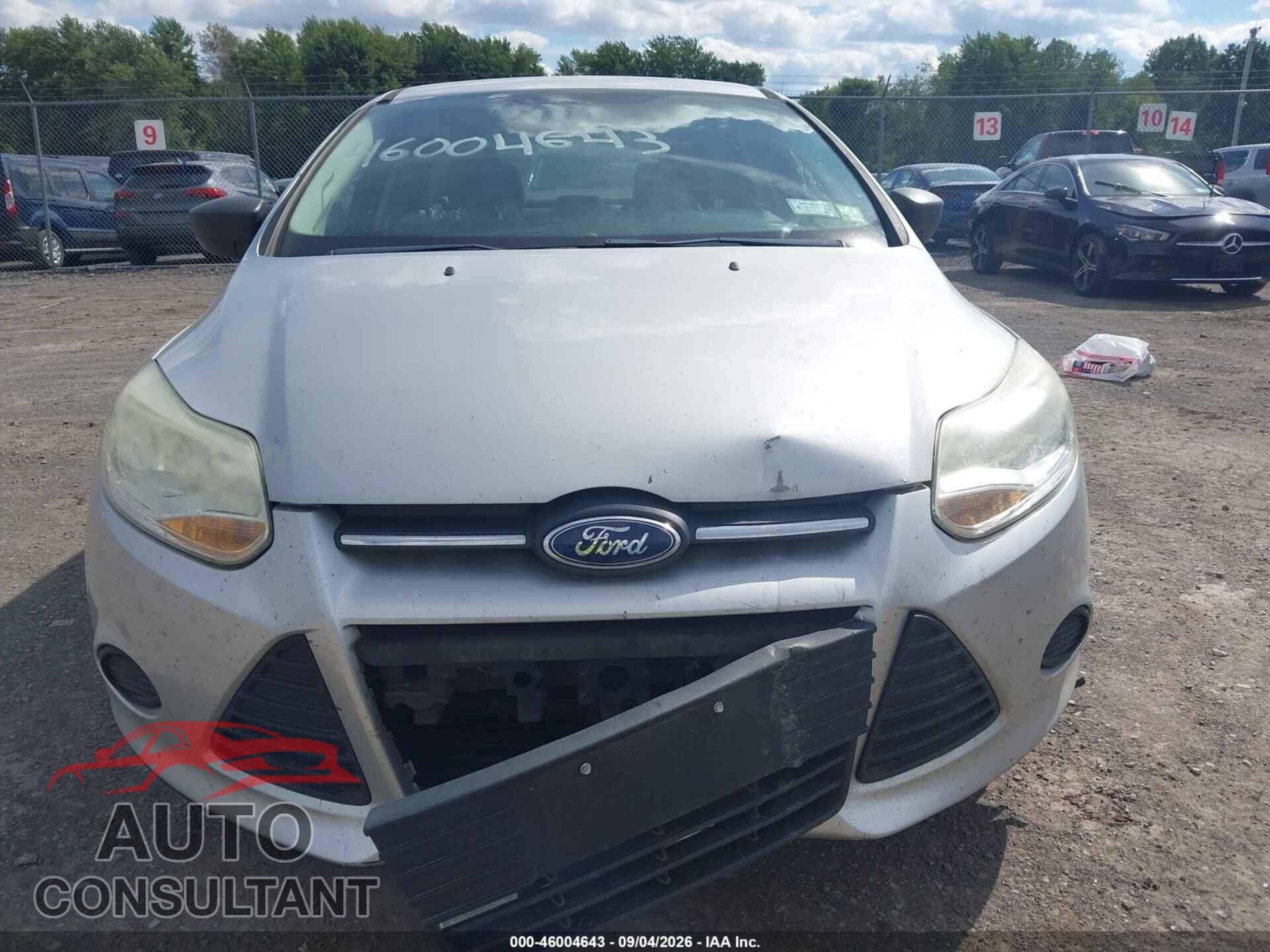 FORD FOCUS 2012 - 1FAHP3E2XCL331946