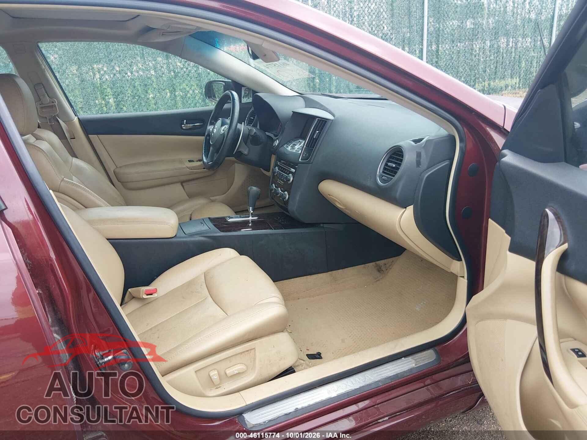 NISSAN MAXIMA 2010 - 1N4AA5AP1AC852292