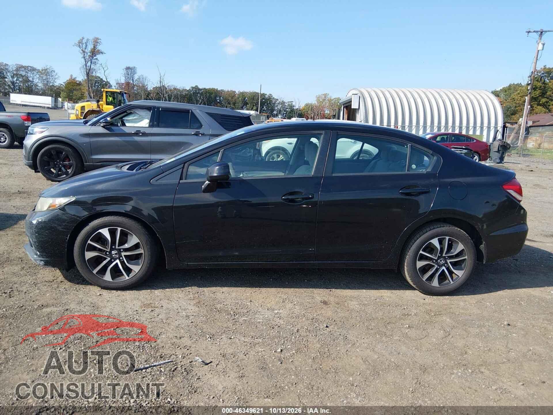 HONDA CIVIC 2013 - 19XFB2F89DE202720