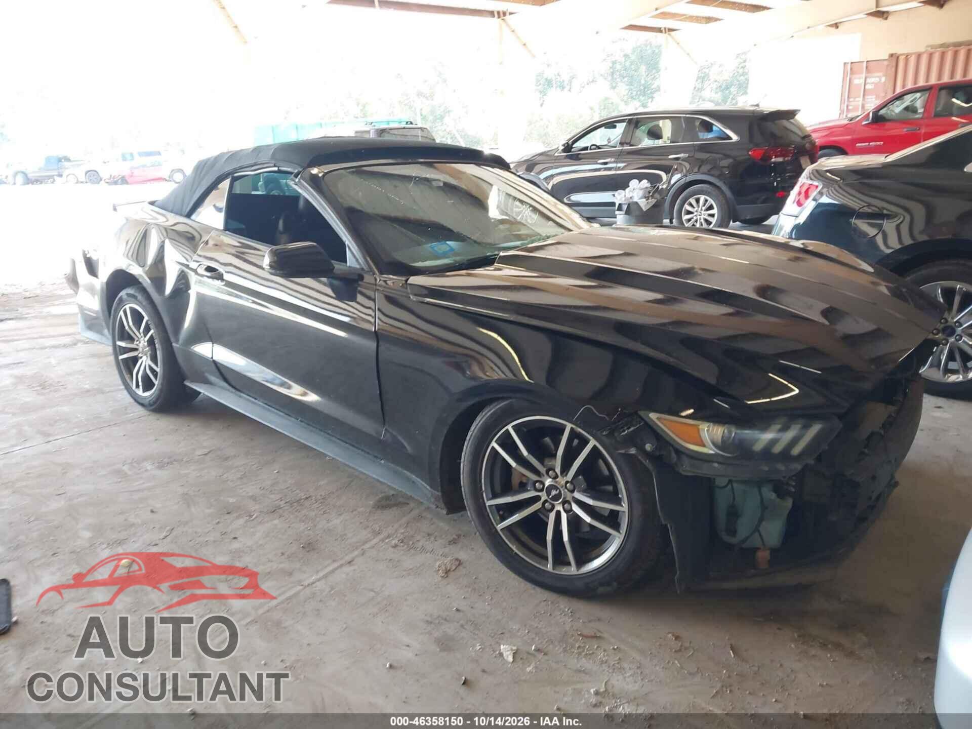 FORD MUSTANG 2017 - 1FATP8UH6H5257725