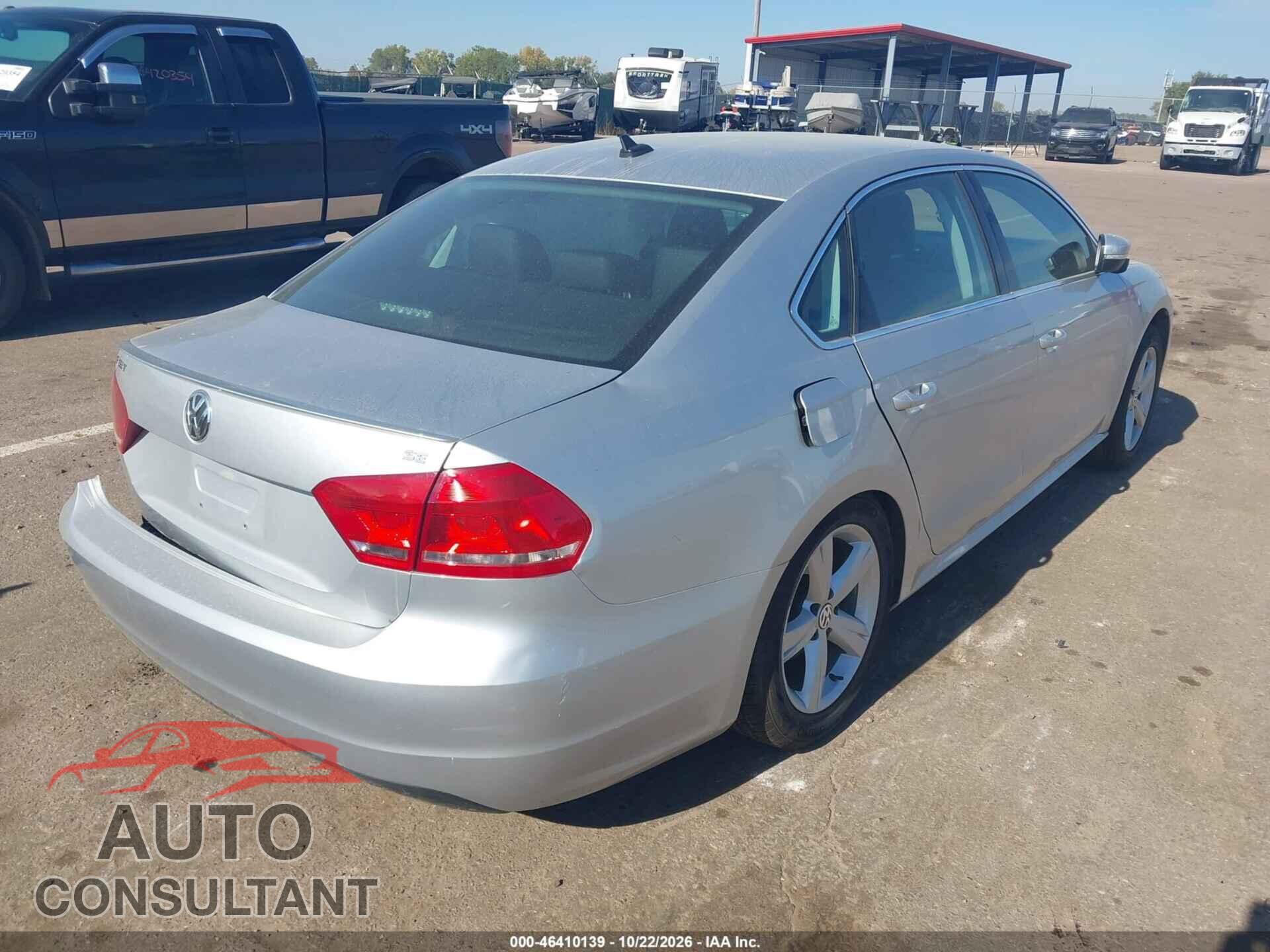 VOLKSWAGEN PASSAT 2014 - 1VWBP7A32EC006357