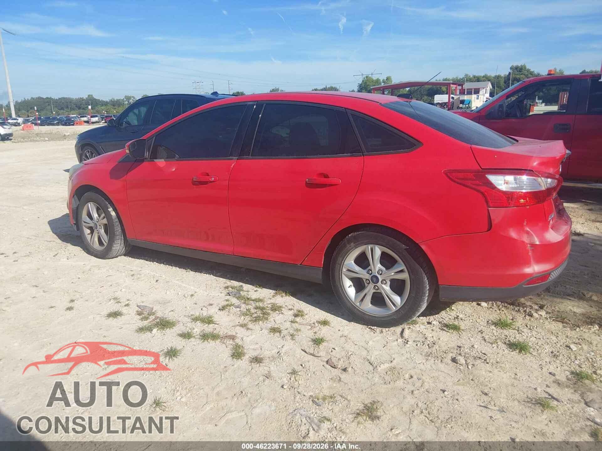 FORD FOCUS 2013 - 1FADP3F23DL331348