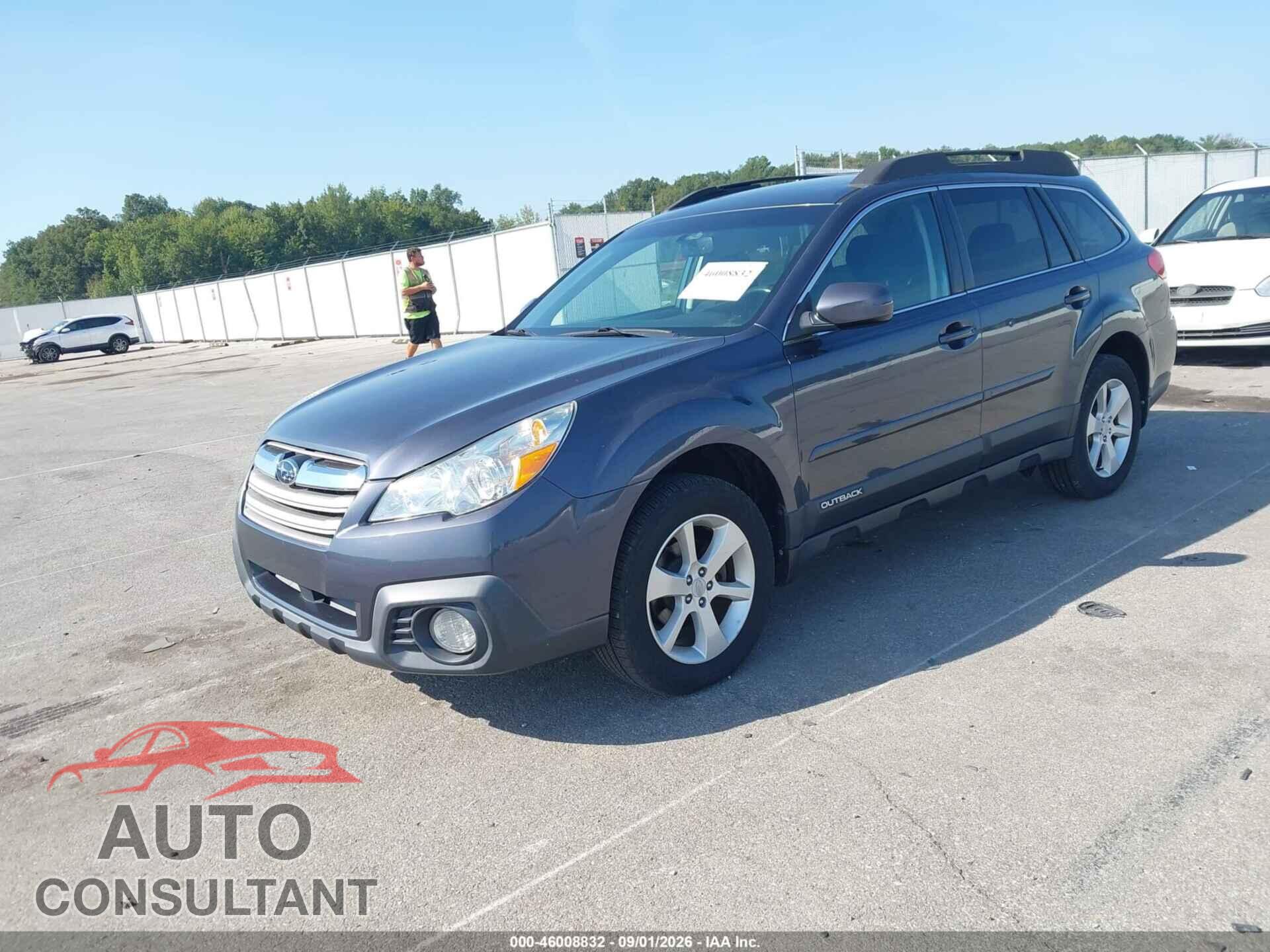 SUBARU OUTBACK 2014 - 4S4BRCDC4E3266174