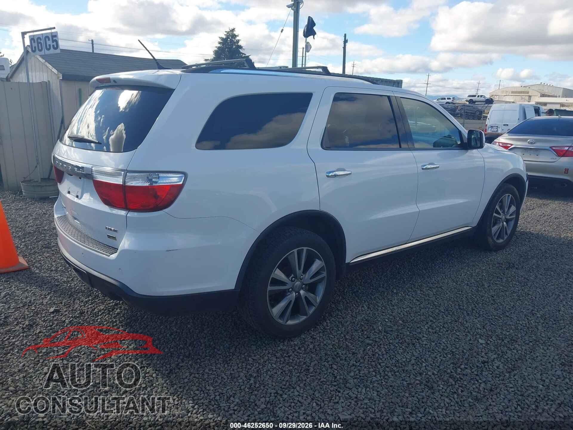 DODGE DURANGO 2013 - 1C4RDJDG4DC701007
