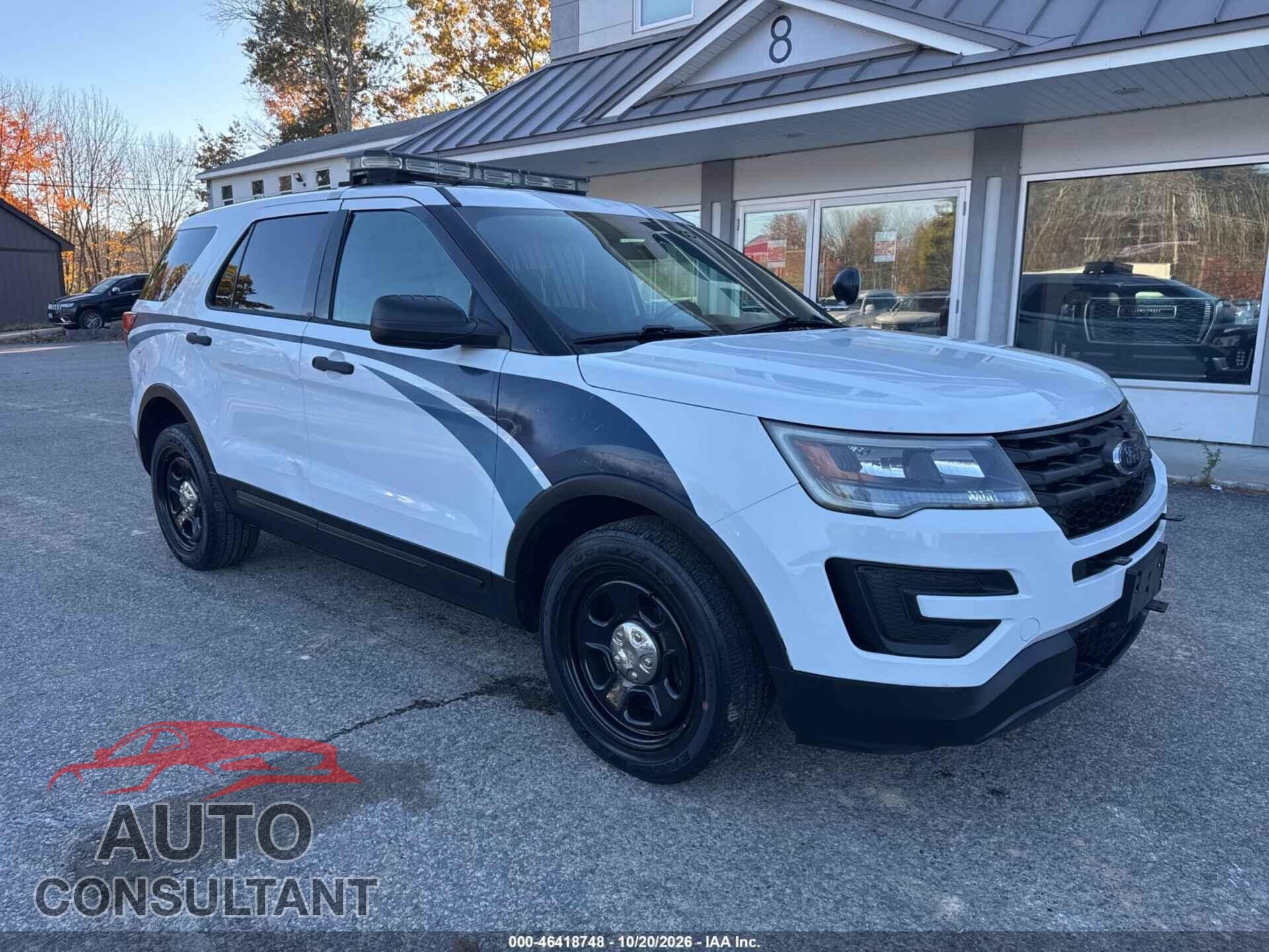 FORD POLICE INTERCEPTOR UTILITY 2018 - 1FM5K8AR2JGB69176