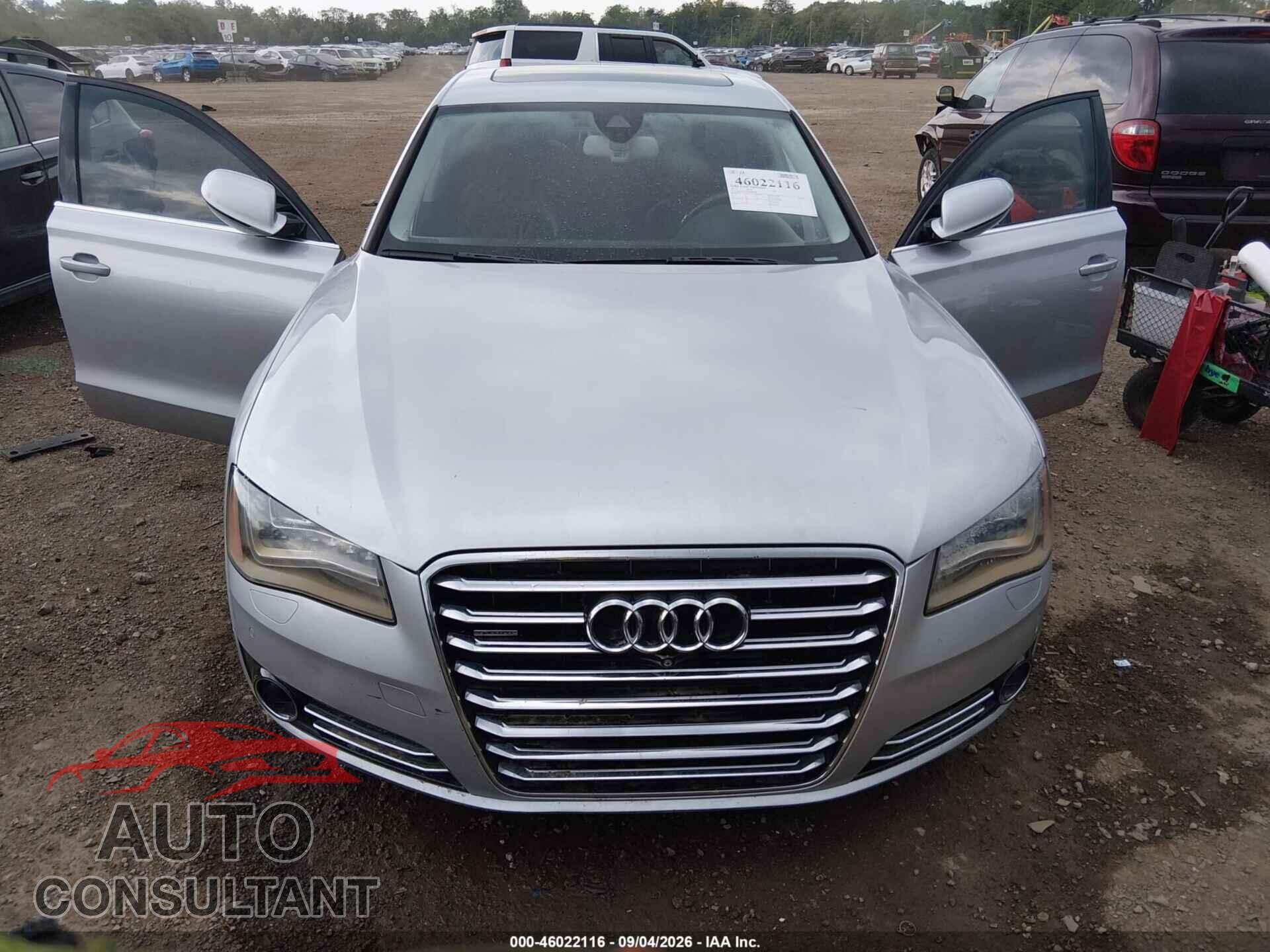 AUDI A8 2013 - WAUA2AFD7DN020749