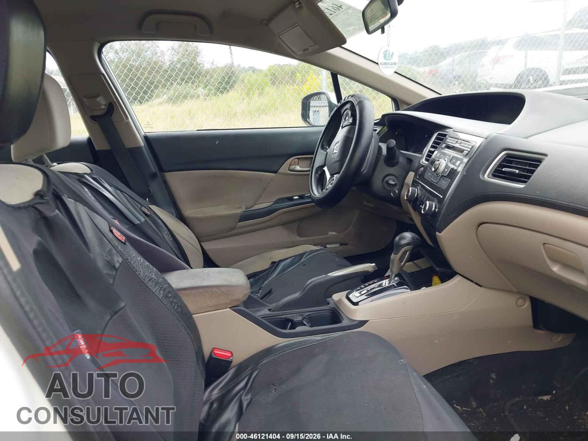 HONDA CIVIC 2013 - 2HGFB2F52DH578400