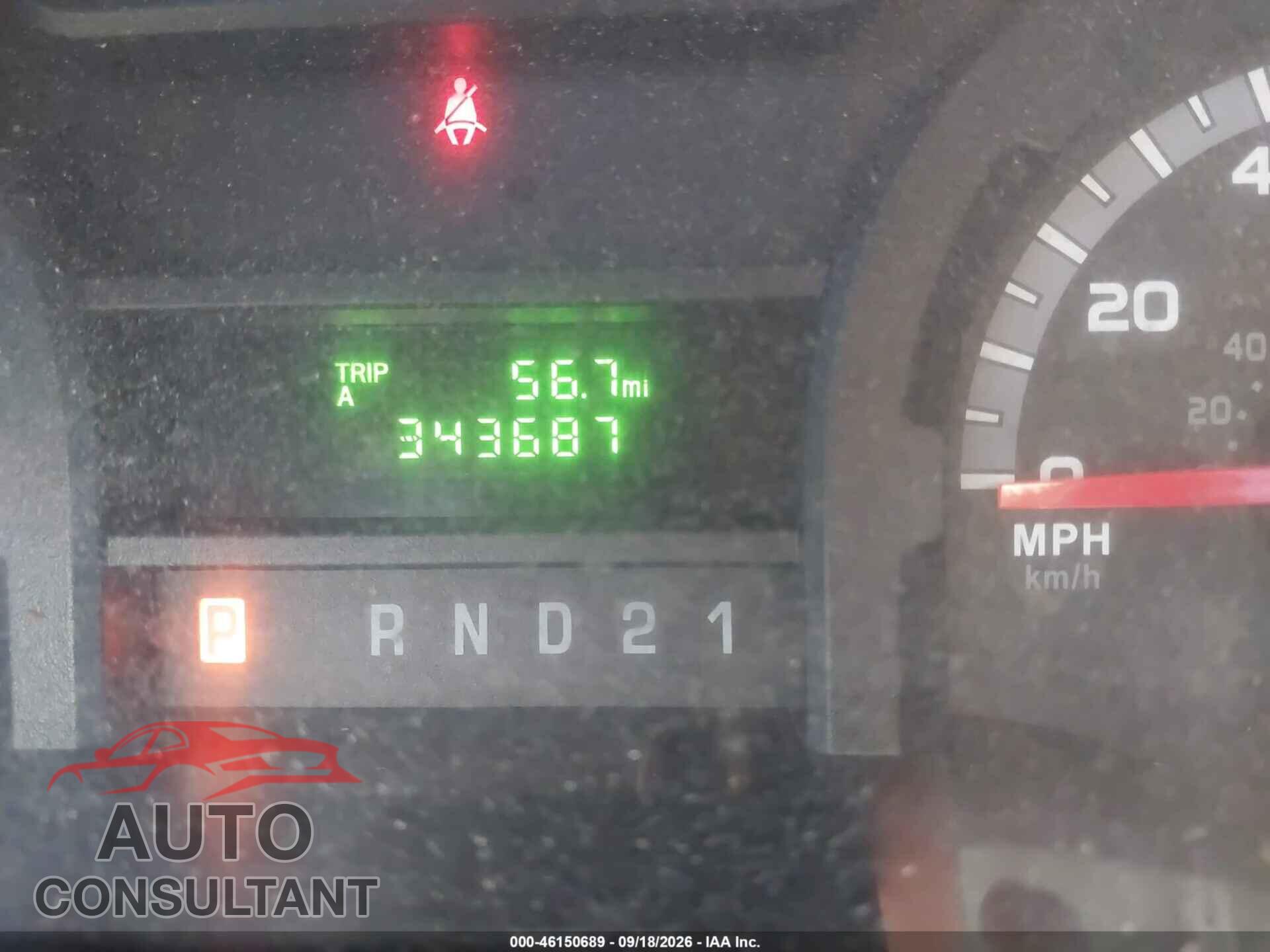 FORD E-150 2013 - 1FTNE1EW8DDA24992