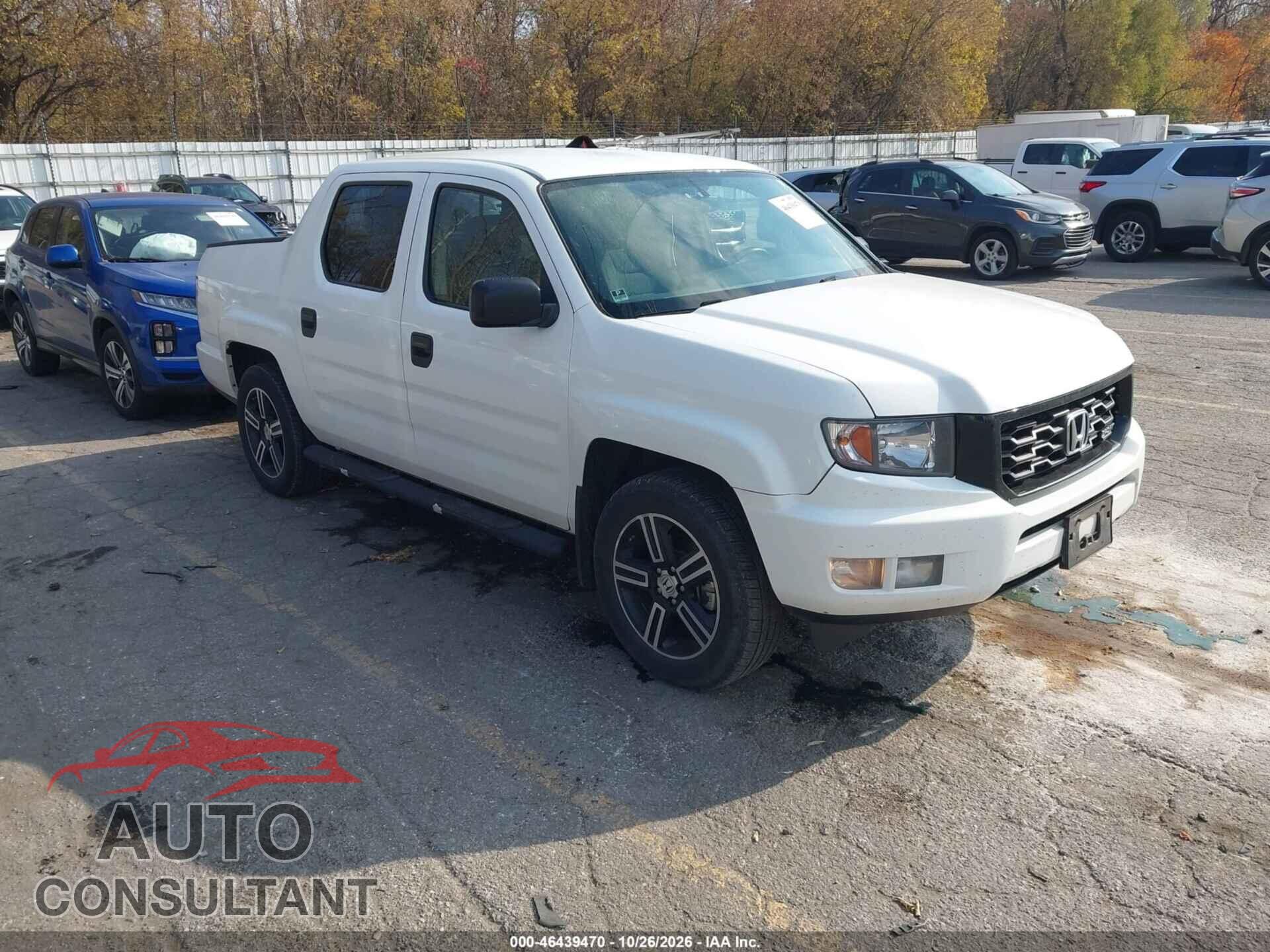 HONDA RIDGELINE 2014 - 5FPYK1F77EB012749