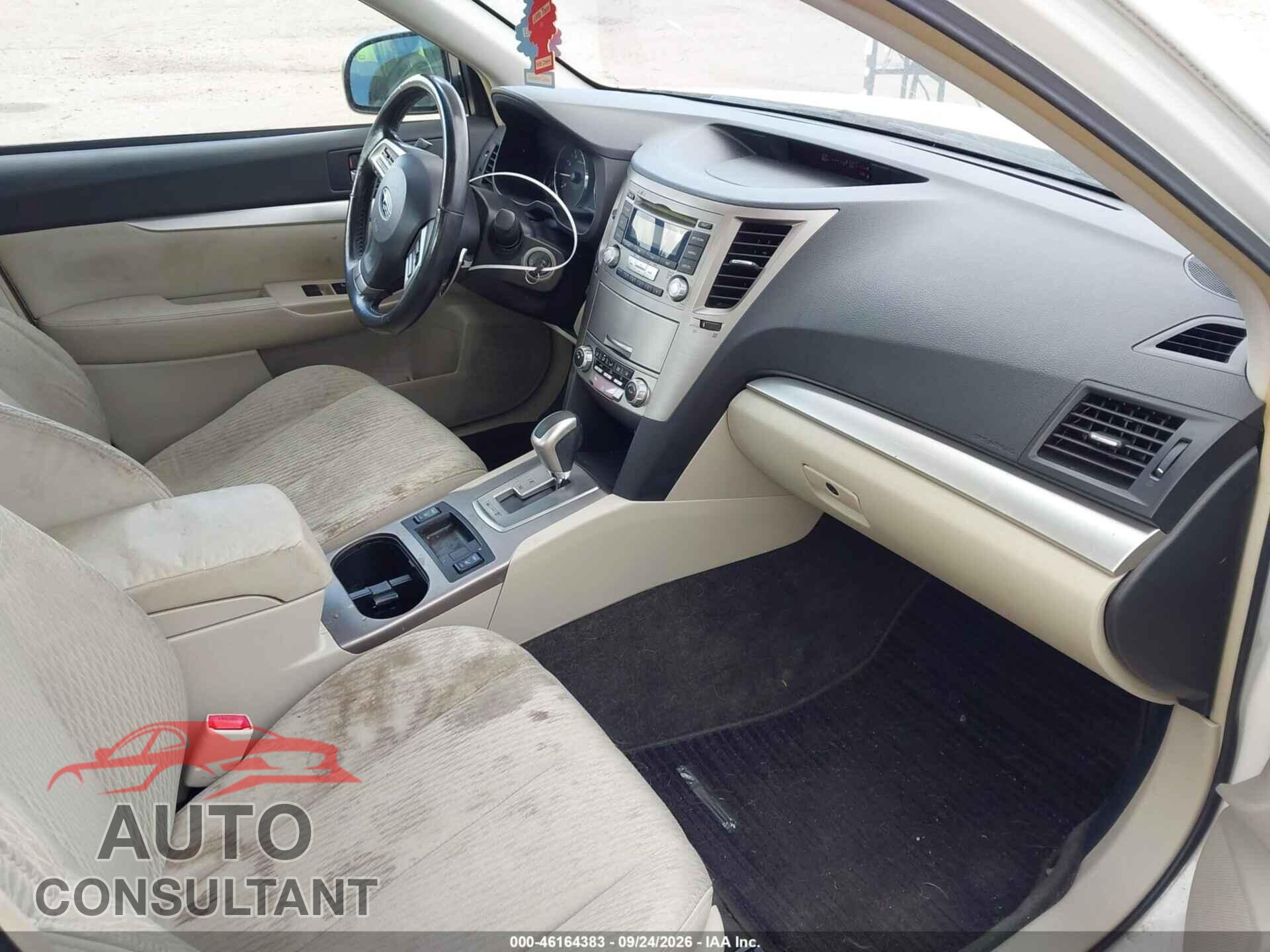 SUBARU LEGACY 2012 - 4S3BMBC68C3021982