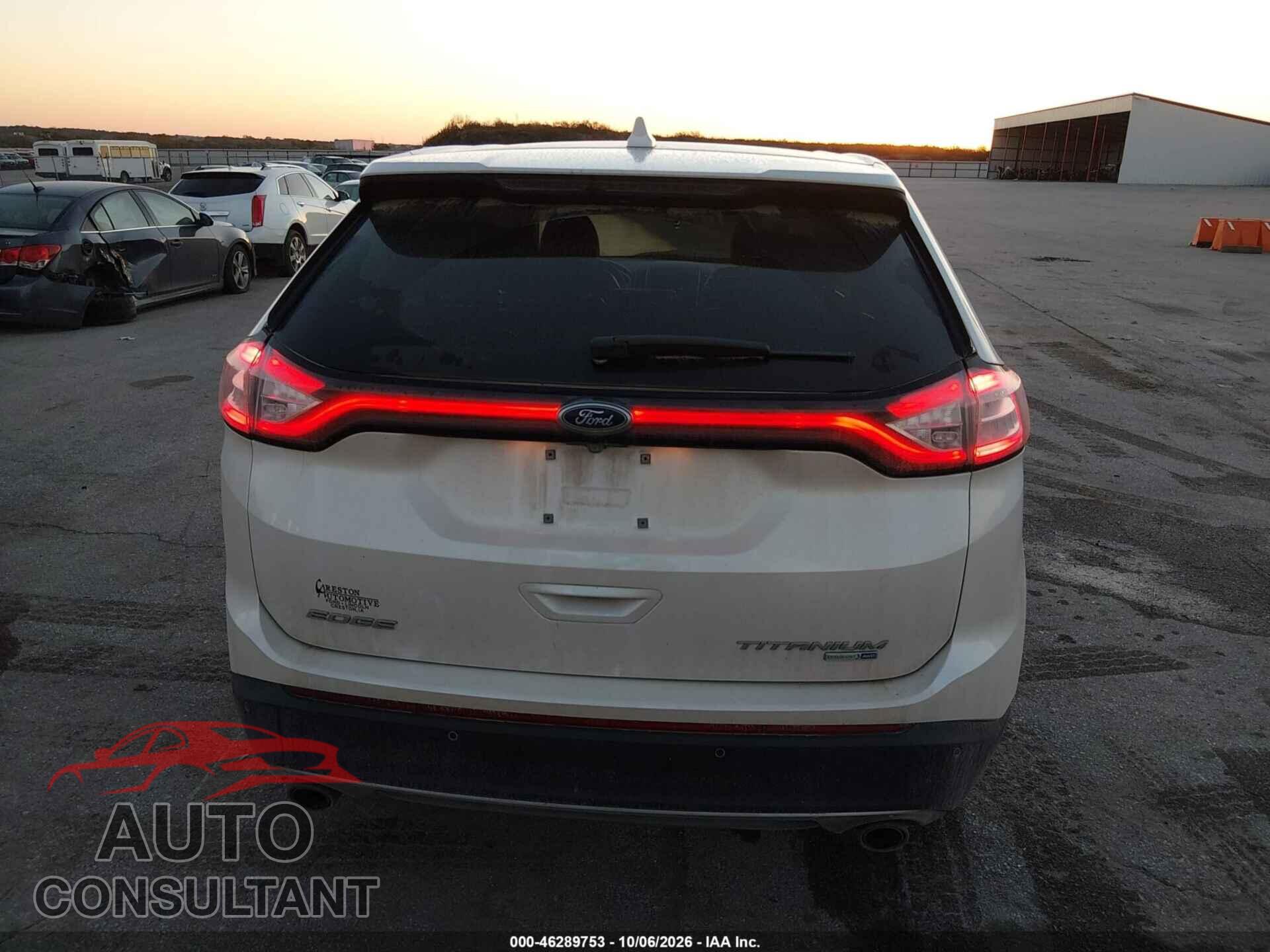 FORD EDGE 2017 - 2FMPK4K90HBB81991