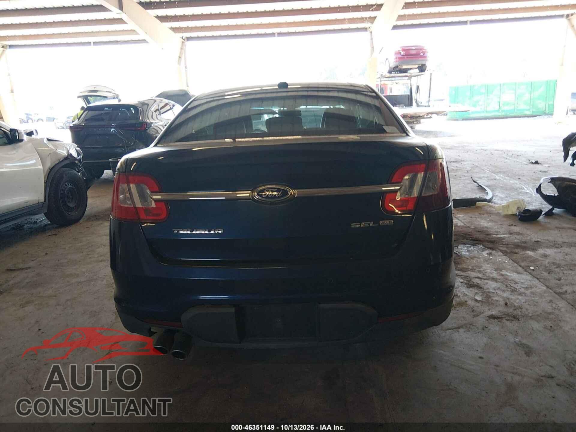 FORD TAURUS 2012 - 1FAHP2HW0CG129117