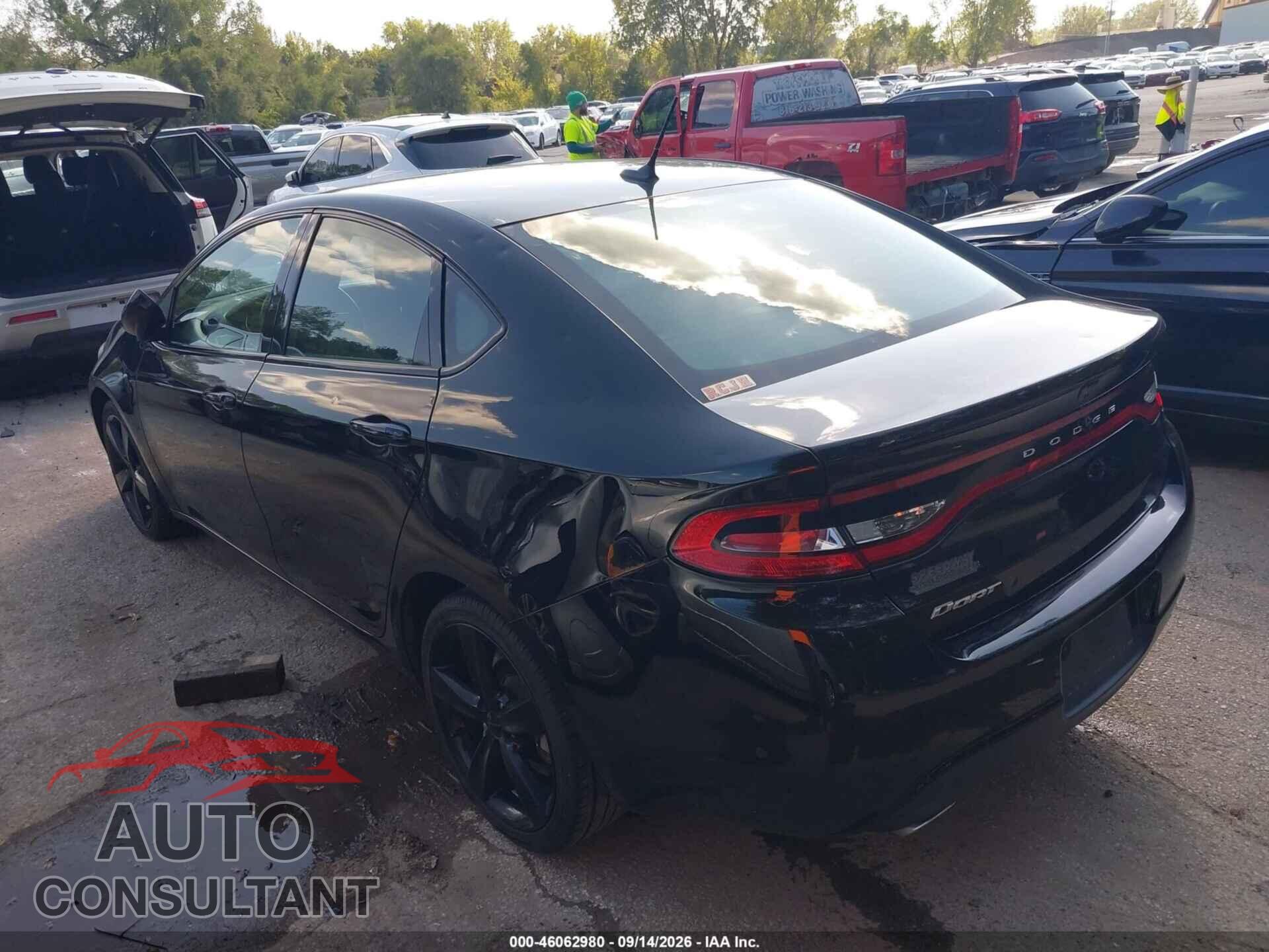 DODGE DART 2015 - 1C3CDFBB2FD404233