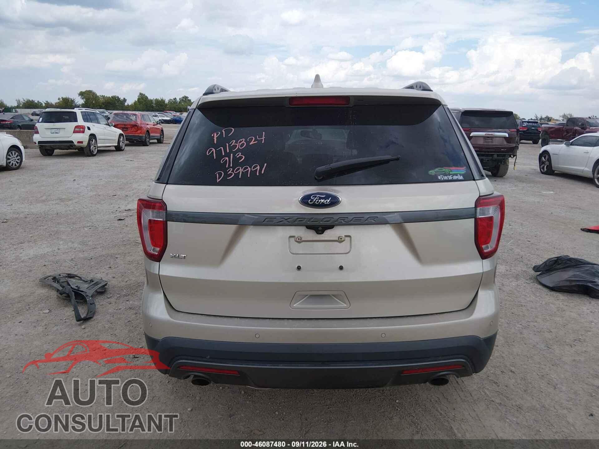 FORD EXPLORER 2017 - 1FM5K7D85HGD39991