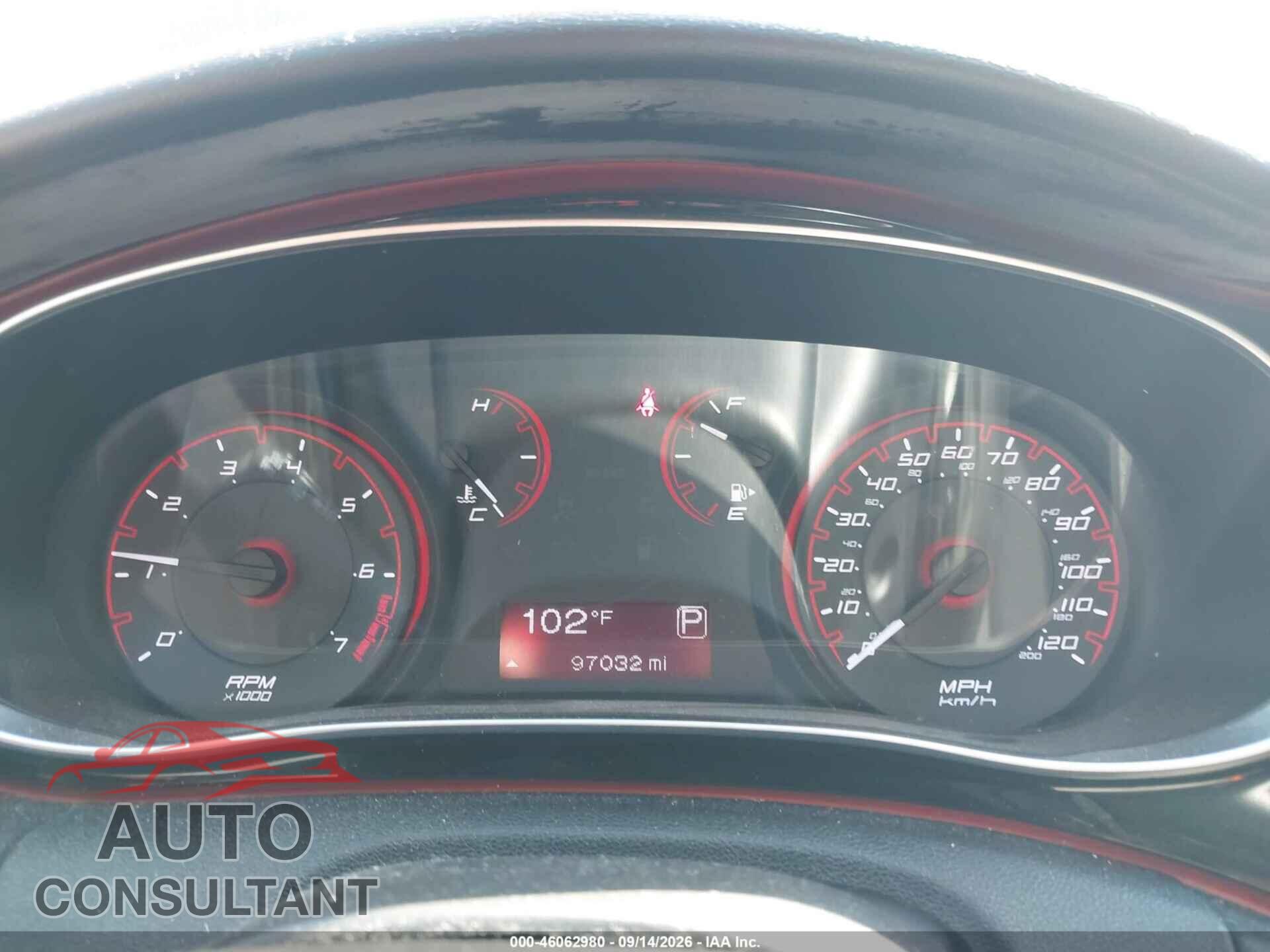 DODGE DART 2015 - 1C3CDFBB2FD404233