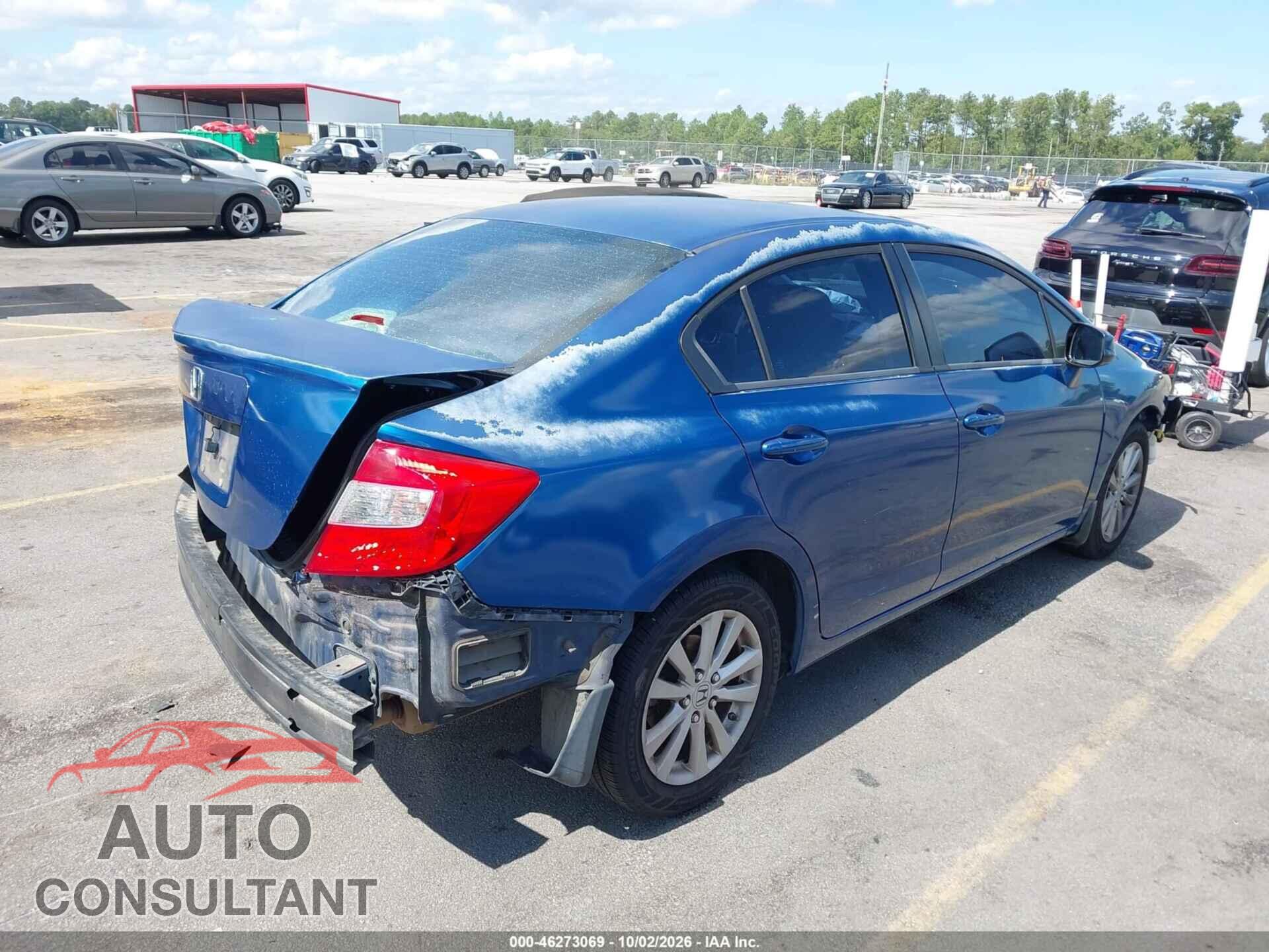 HONDA CIVIC 2012 - 2HGFB2F83CH502371