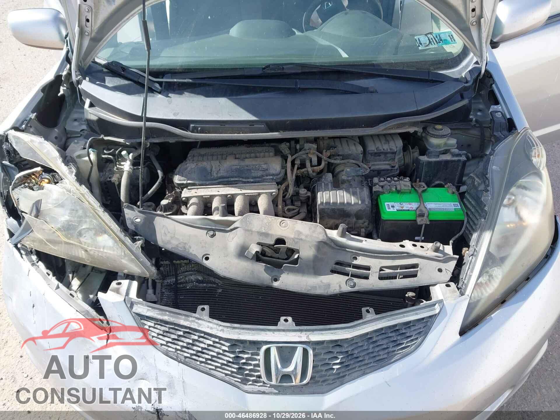 HONDA FIT 2013 - JHMGE8H37DC005177