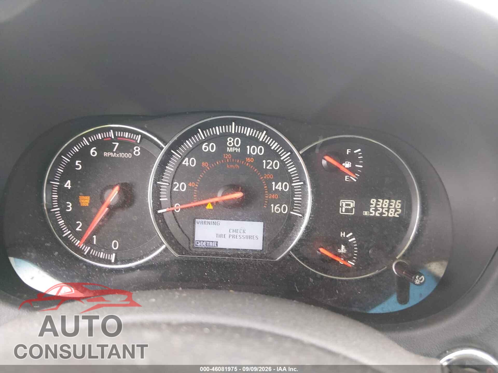 NISSAN MAXIMA 2014 - 1N4AA5AP1EC479311