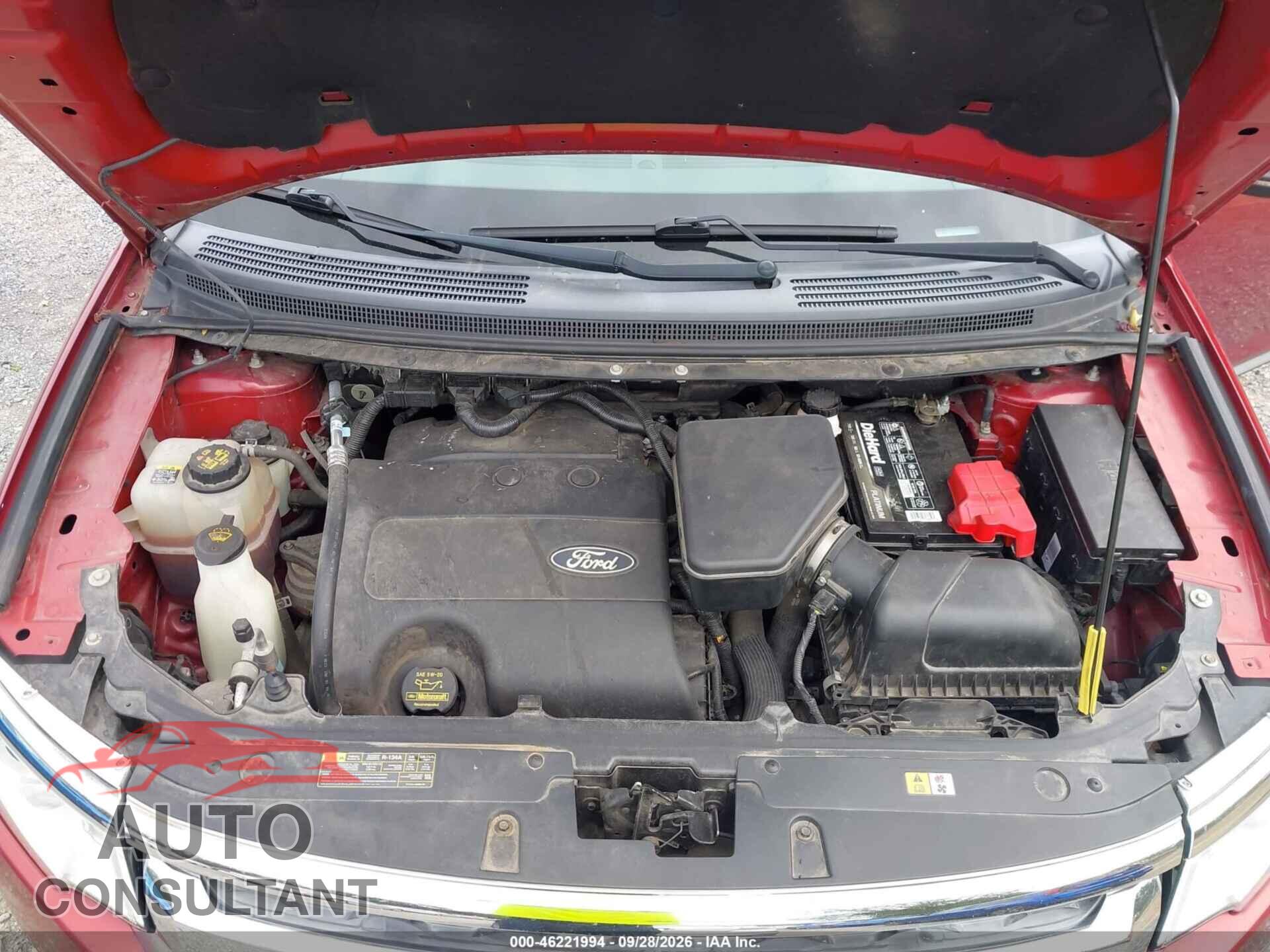 FORD EDGE 2013 - 2FMDK3KC0DBA40003