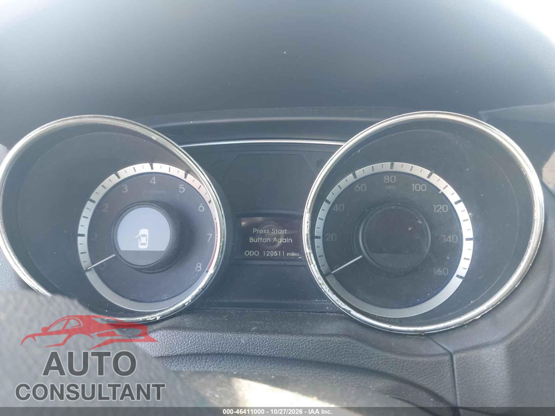 HYUNDAI SONATA 2011 - 5NPEC4AC4BH011375
