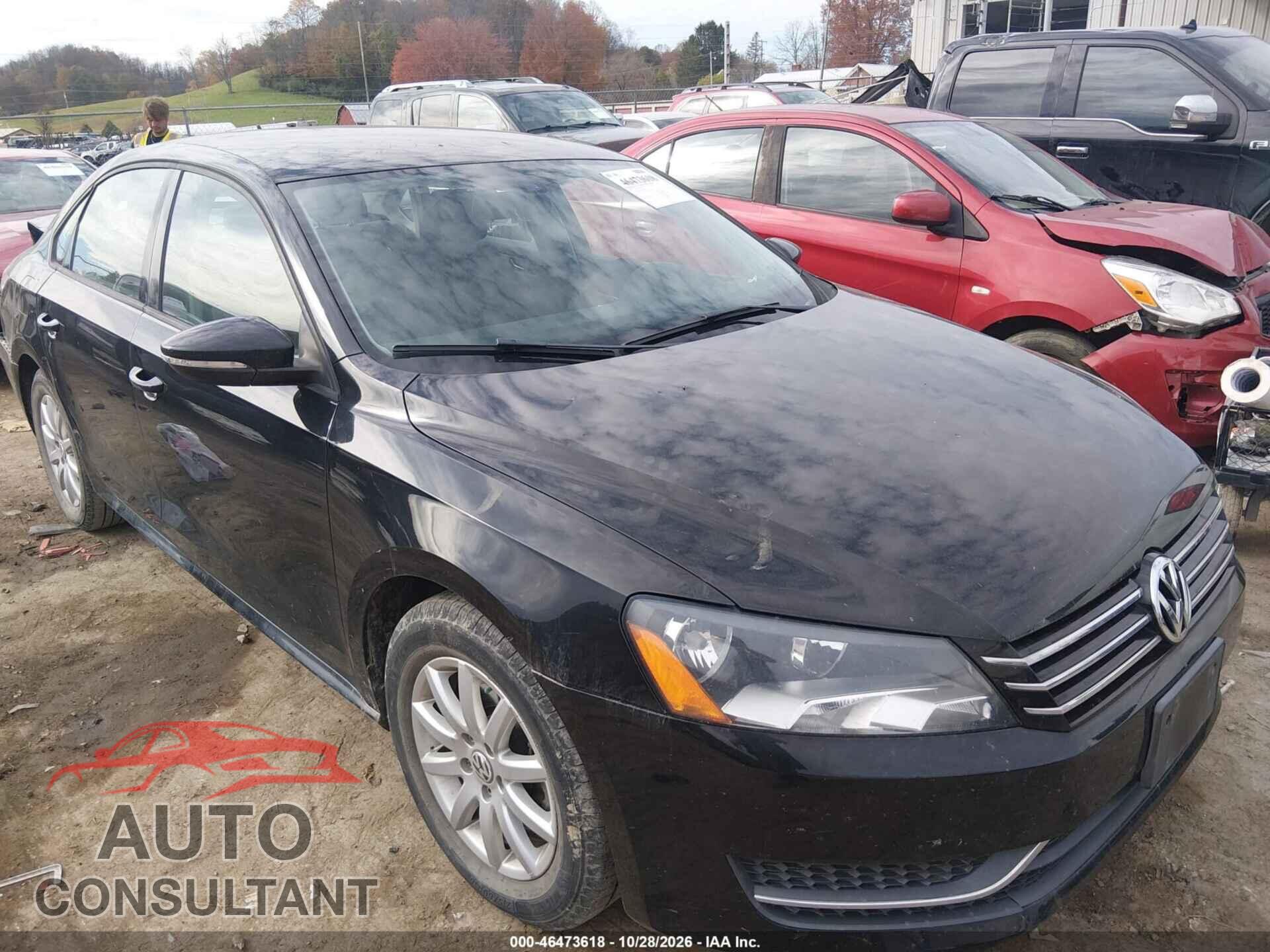 VOLKSWAGEN PASSAT 2012 - 1VWAP7A32CC034944