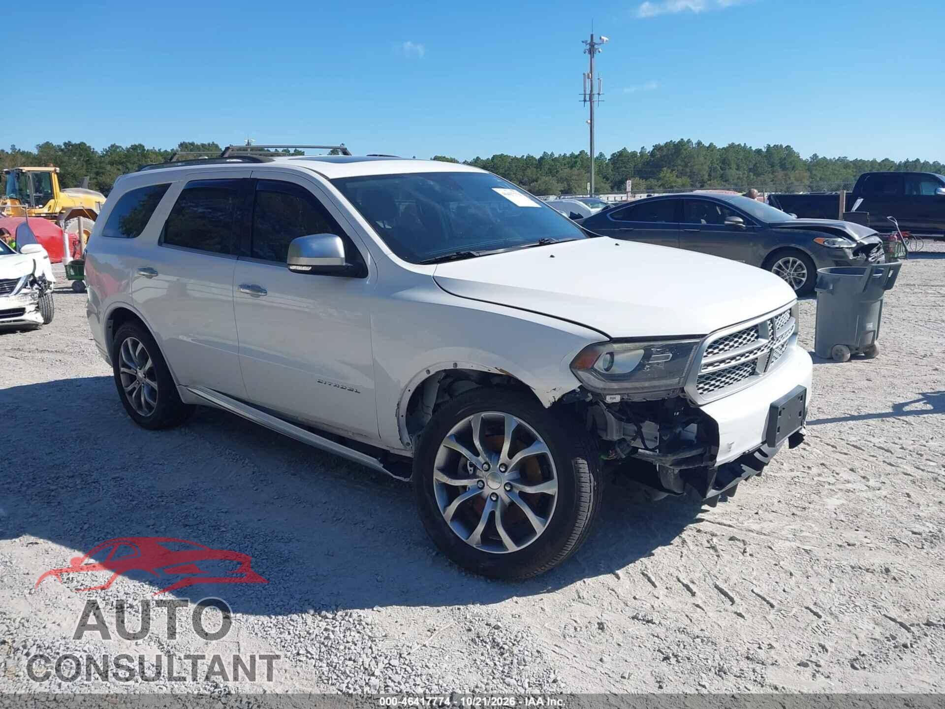 DODGE DURANGO 2016 - 1C4RDJEG2GC420102