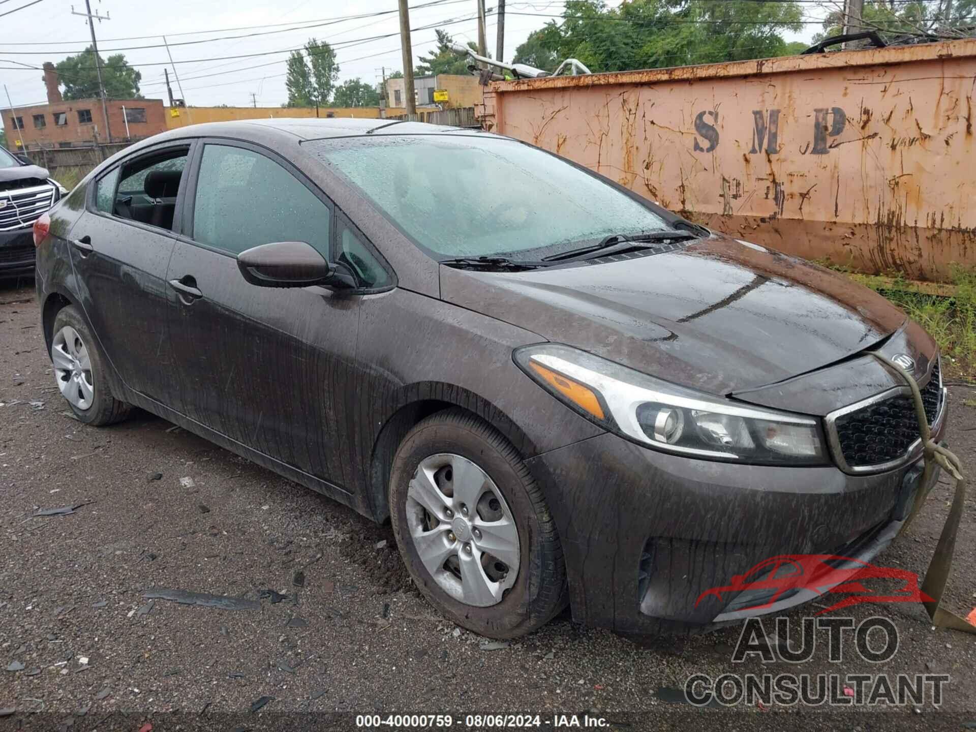 KIA FORTE 2017 - 3KPFK4A78HE025433
