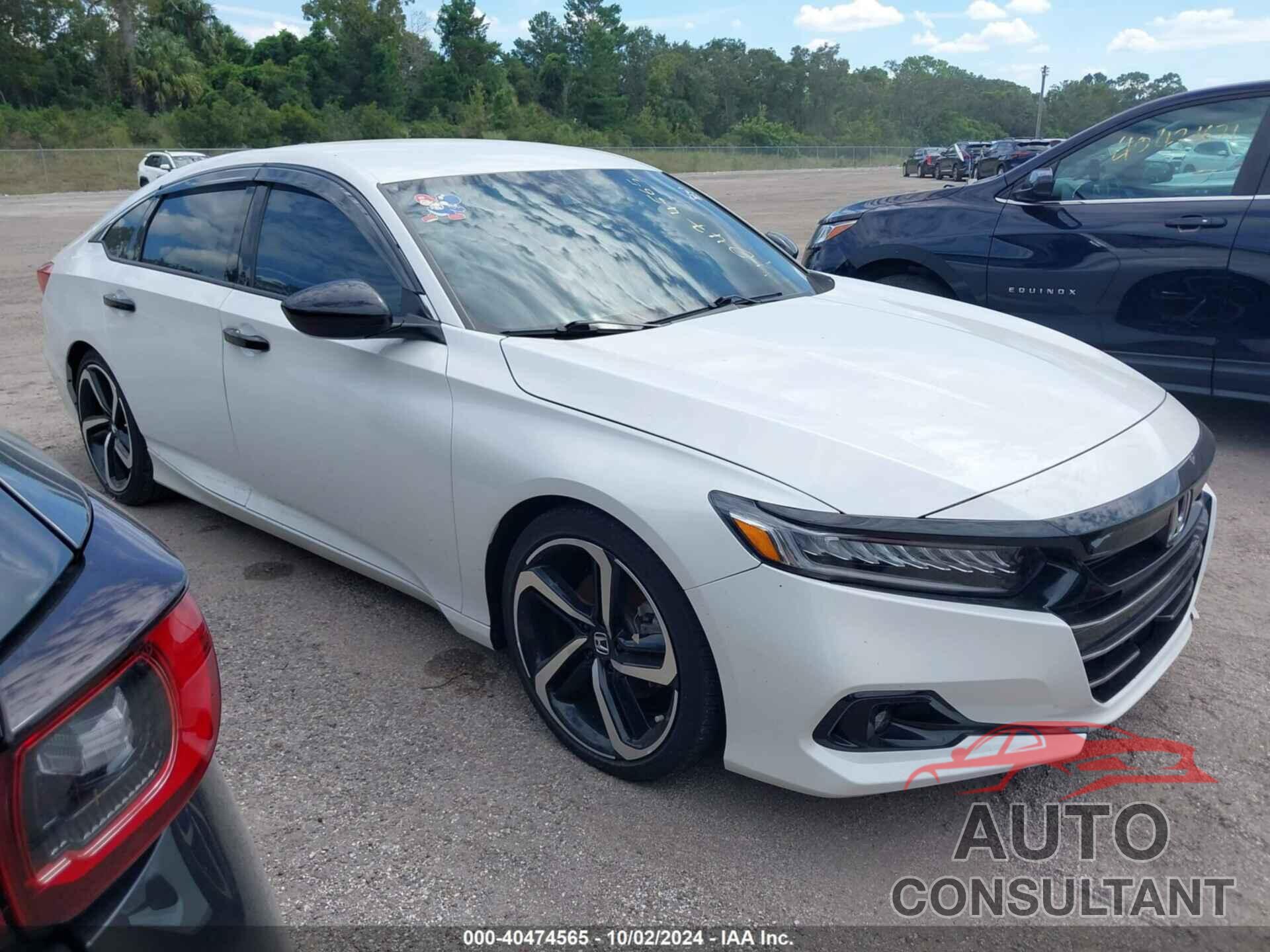 HONDA ACCORD 2021 - 1HGCV1F3XMA109864