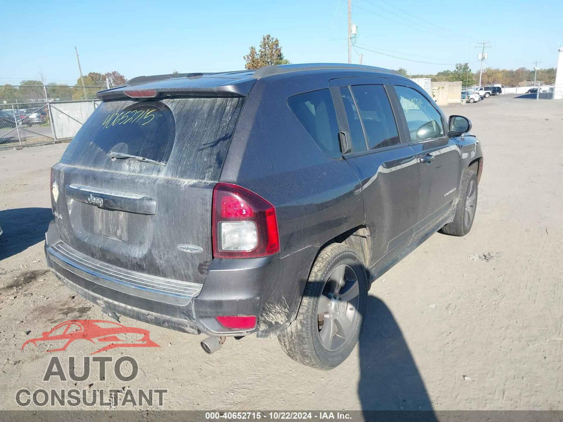 JEEP COMPASS 2017 - 1C4NJDEB5HD165521