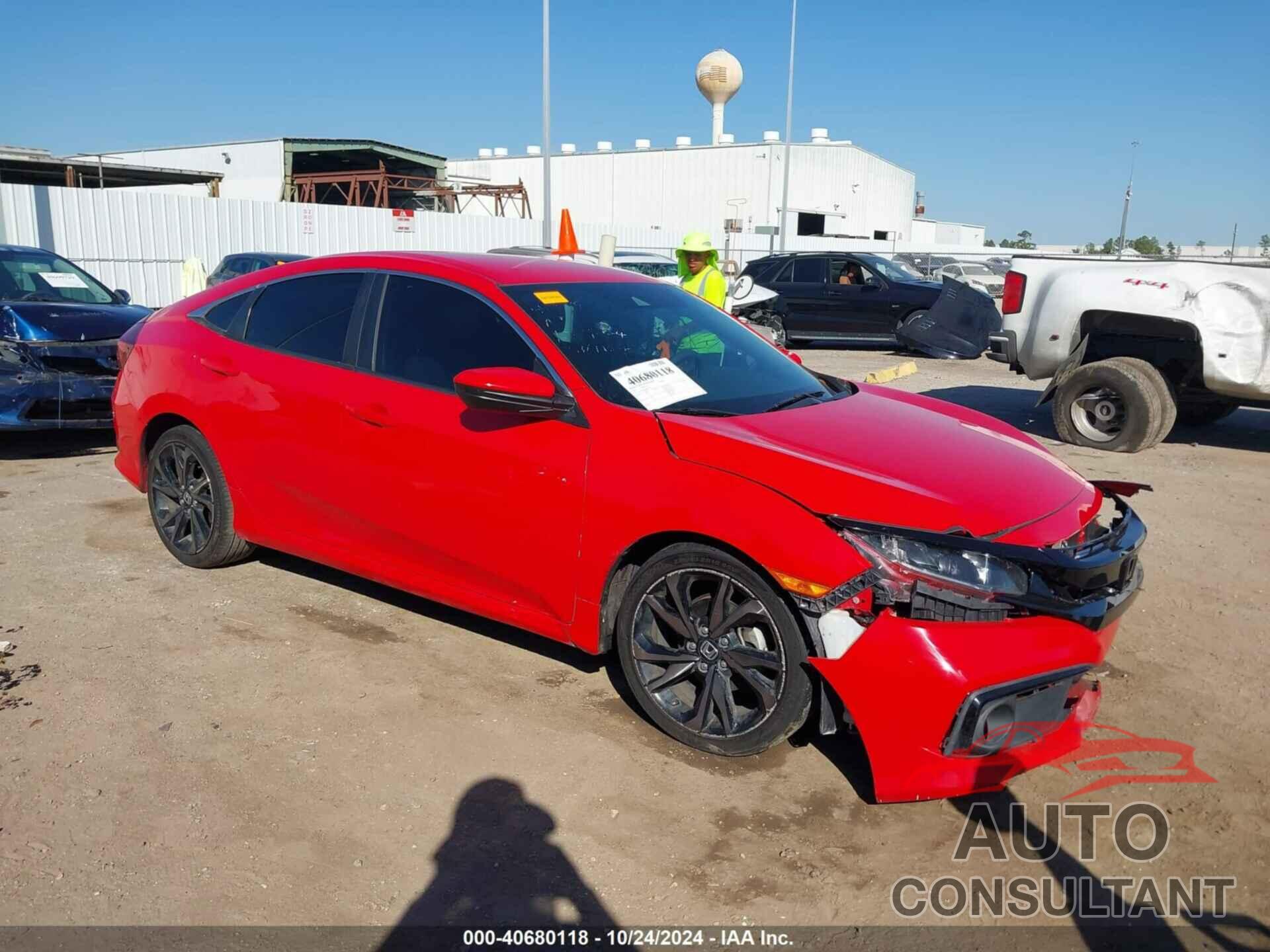 HONDA CIVIC 2019 - 2HGFC2F85KH571154