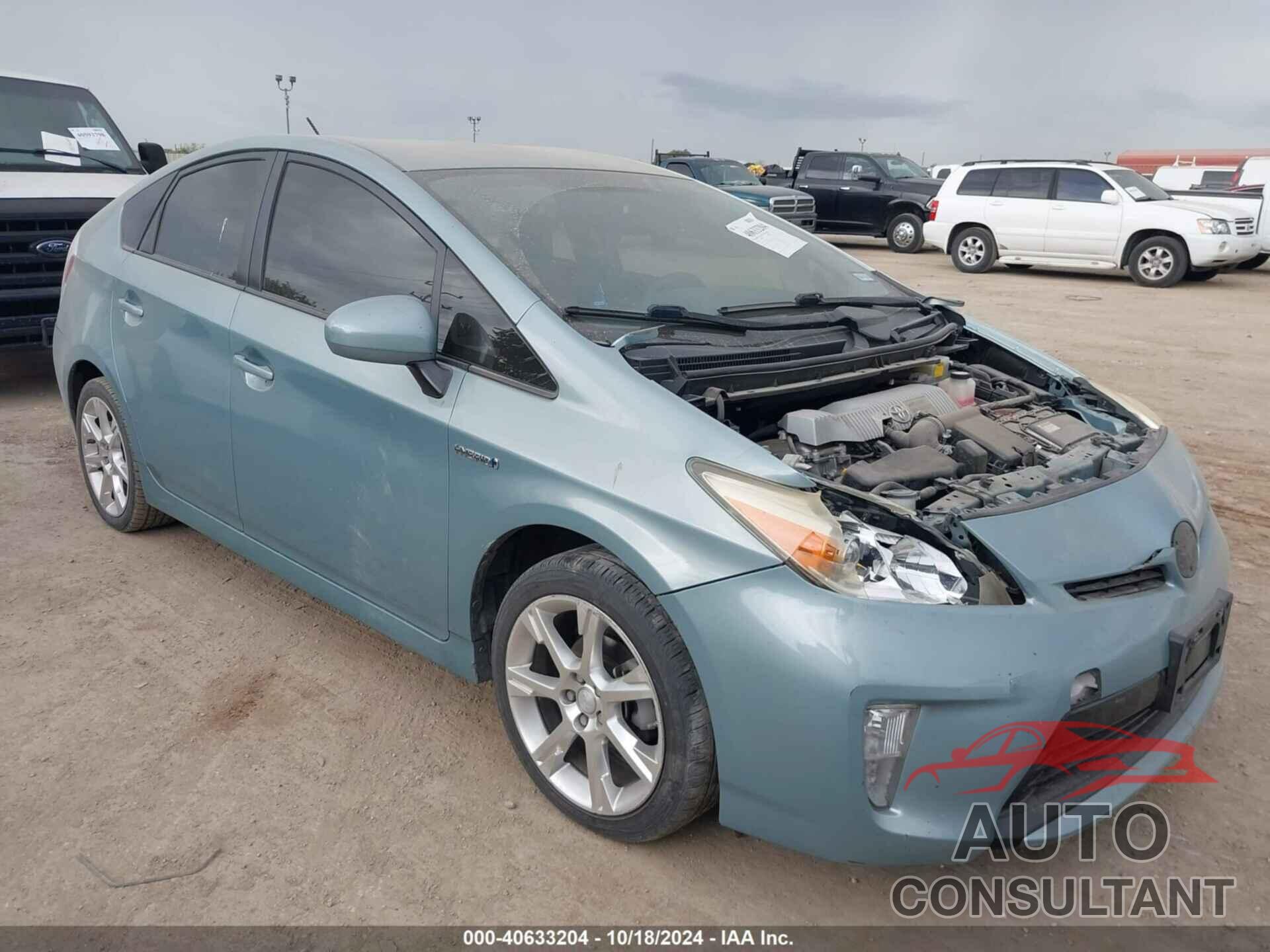 TOYOTA PRIUS 2013 - JTDKN3DU1D1721288